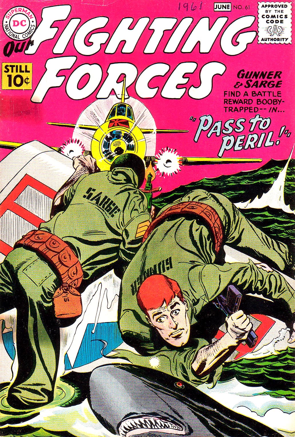 Read online Our Fighting Forces comic -  Issue #61 - 1