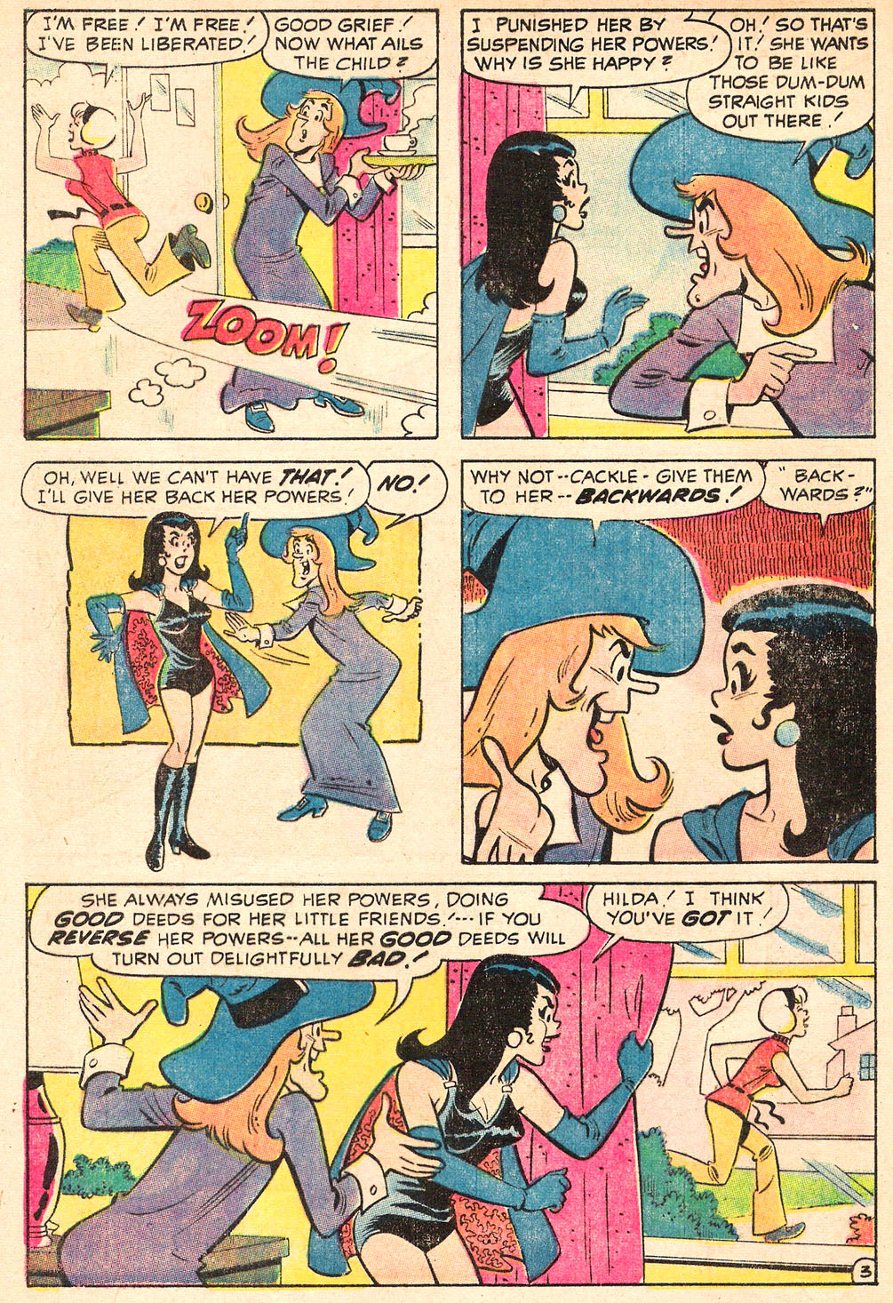 Read online Sabrina The Teenage Witch (1971) comic -  Issue #4 - 17