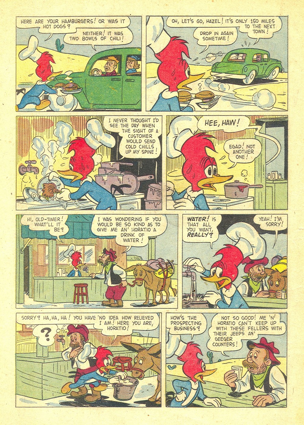 Read online Walter Lantz Woody Woodpecker (1952) comic -  Issue #36 - 4