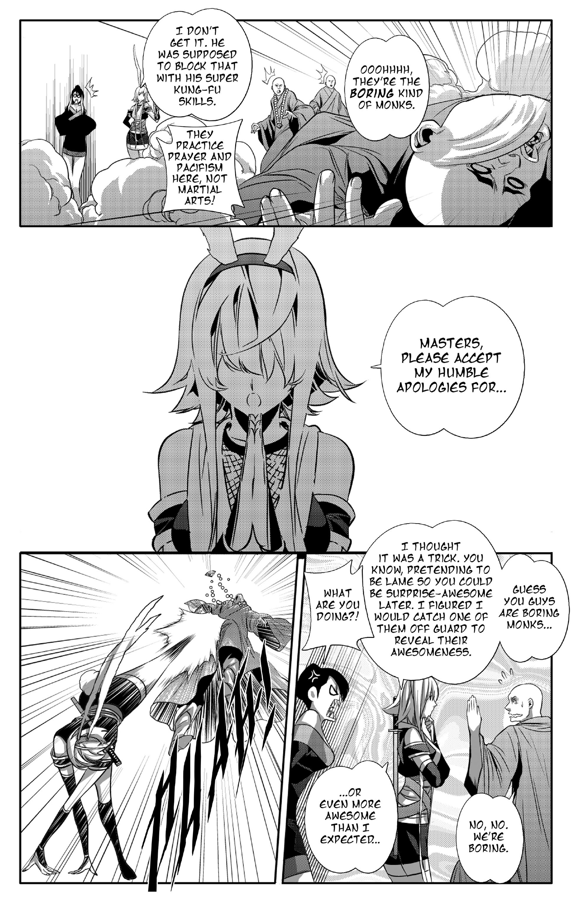 Read online Blade Bunny Vol.2 comic -  Issue #1 - 4