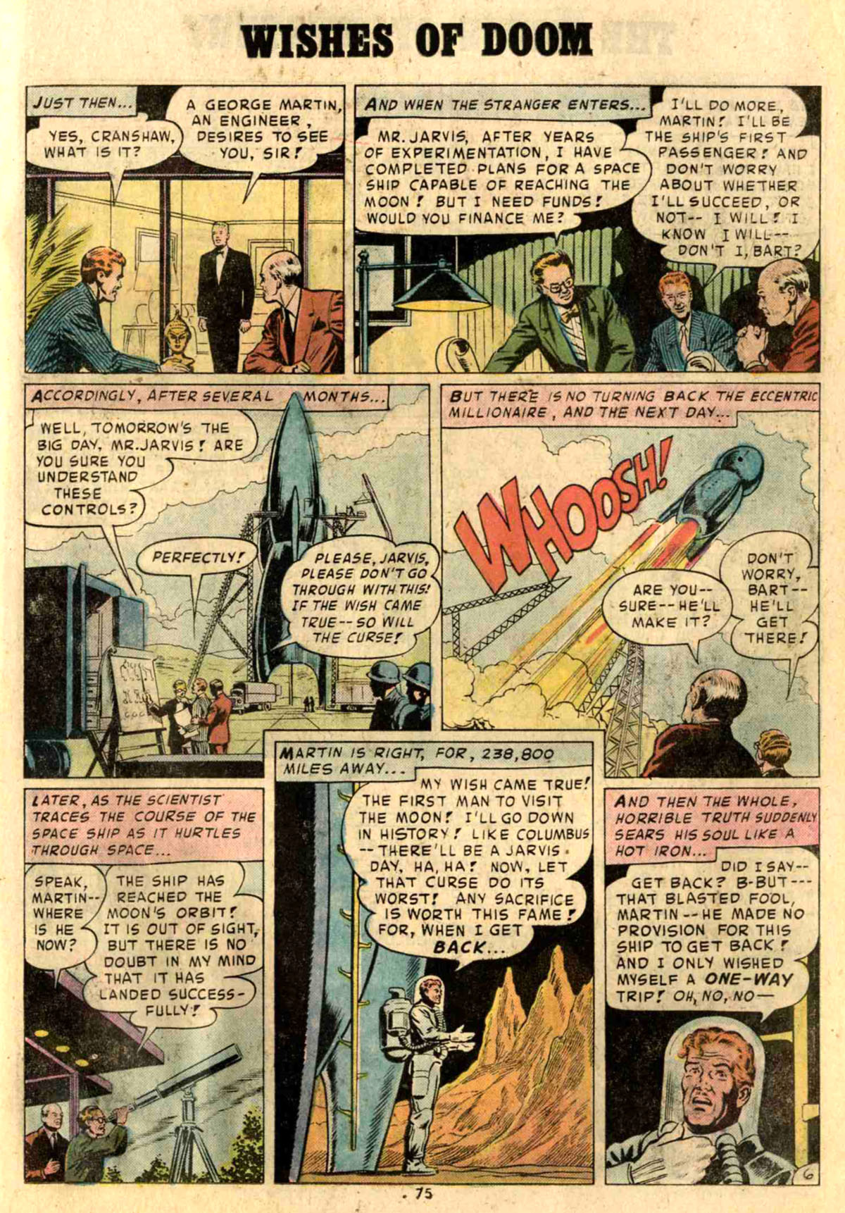 Read online House of Mystery (1951) comic -  Issue #226 - 75