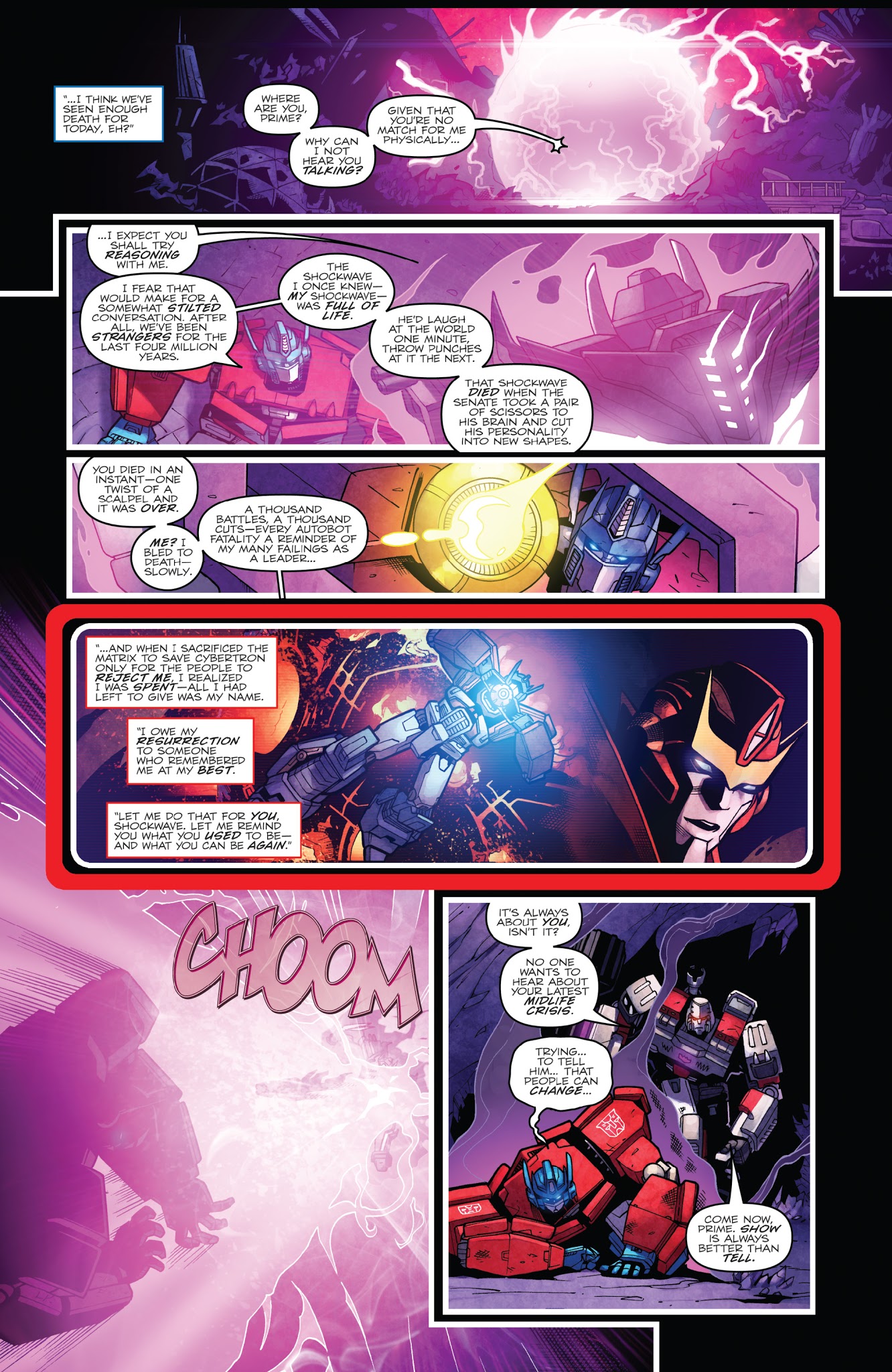 Read online The Transformers: Dark Cybertron comic -  Issue # TPB 2 - 138