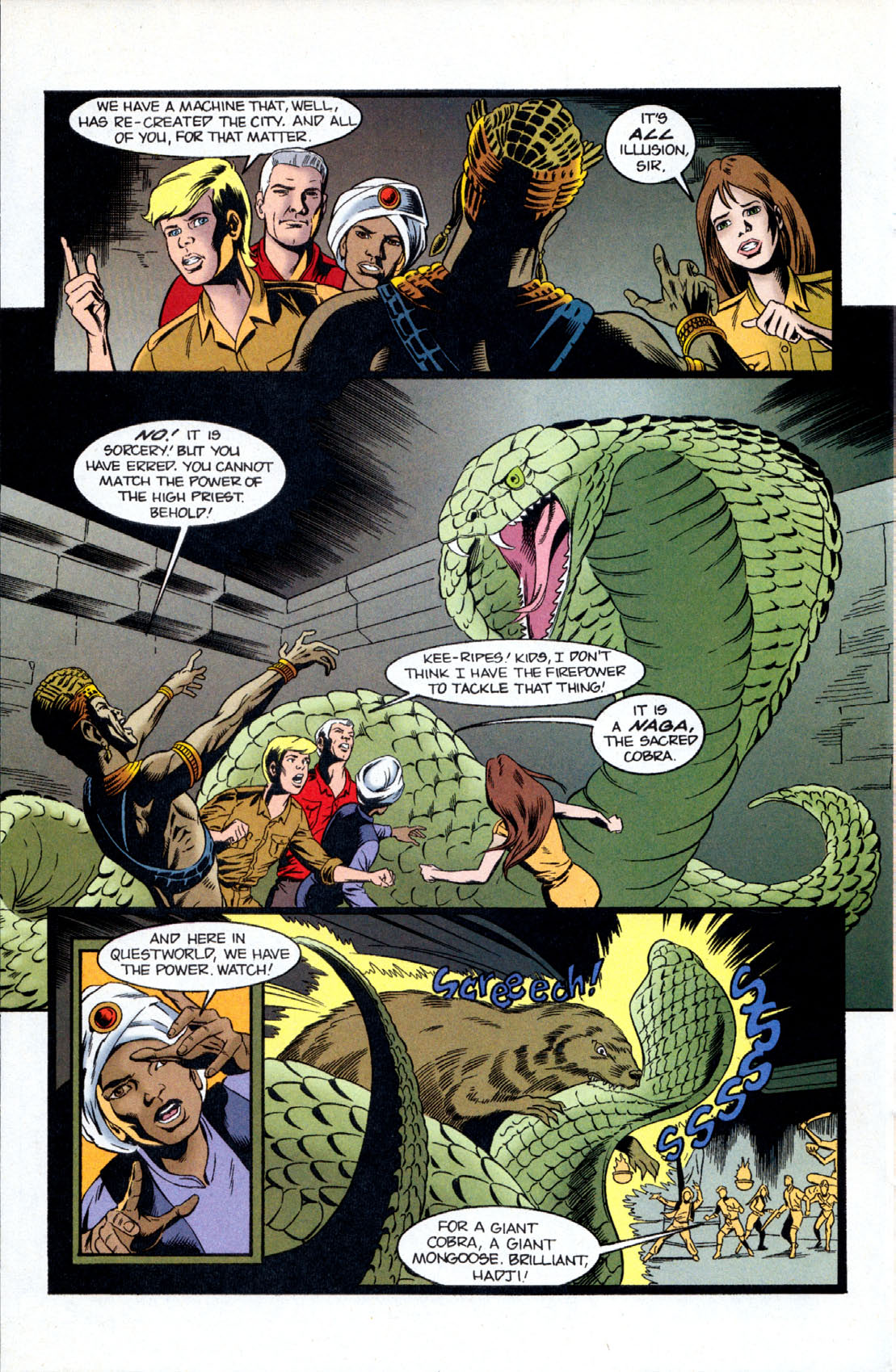 Read online The Real Adventures of Jonny Quest comic -  Issue #11 - 24