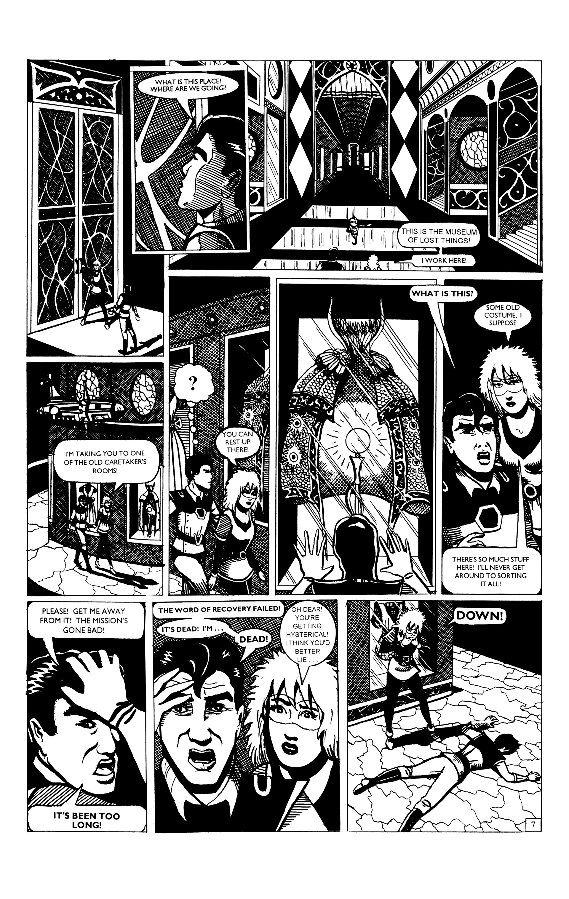 Read online Strange Attractors (1993) comic -  Issue #1 - 9