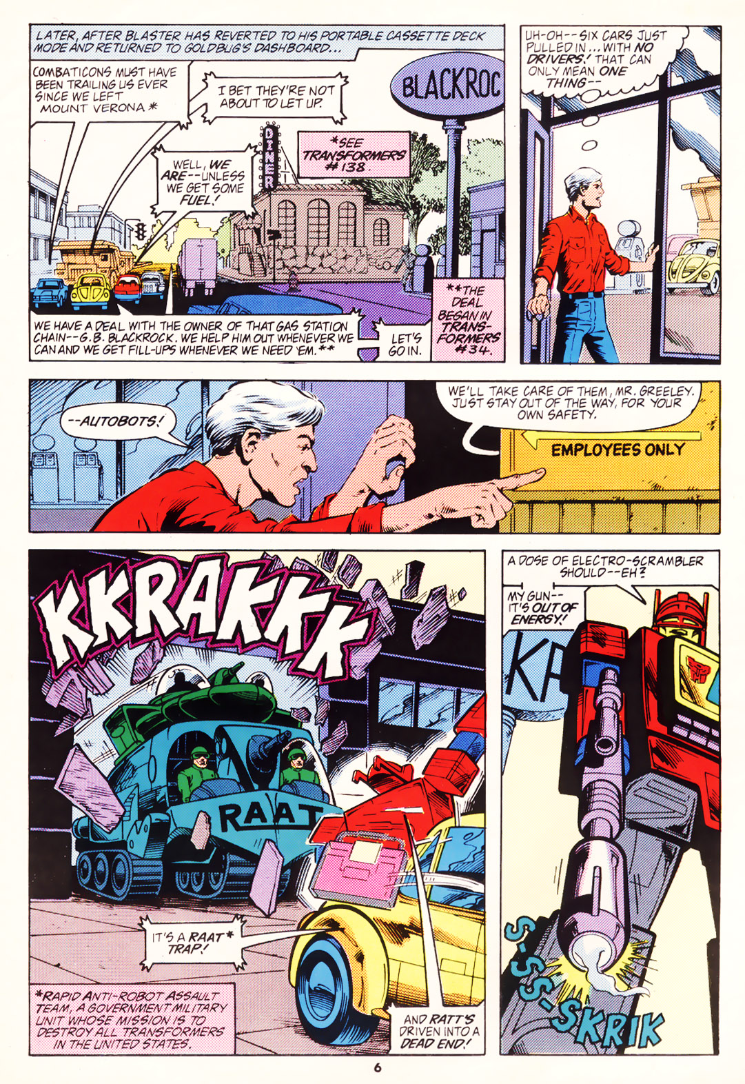 Read online The Transformers (UK) comic -  Issue #139 - 6