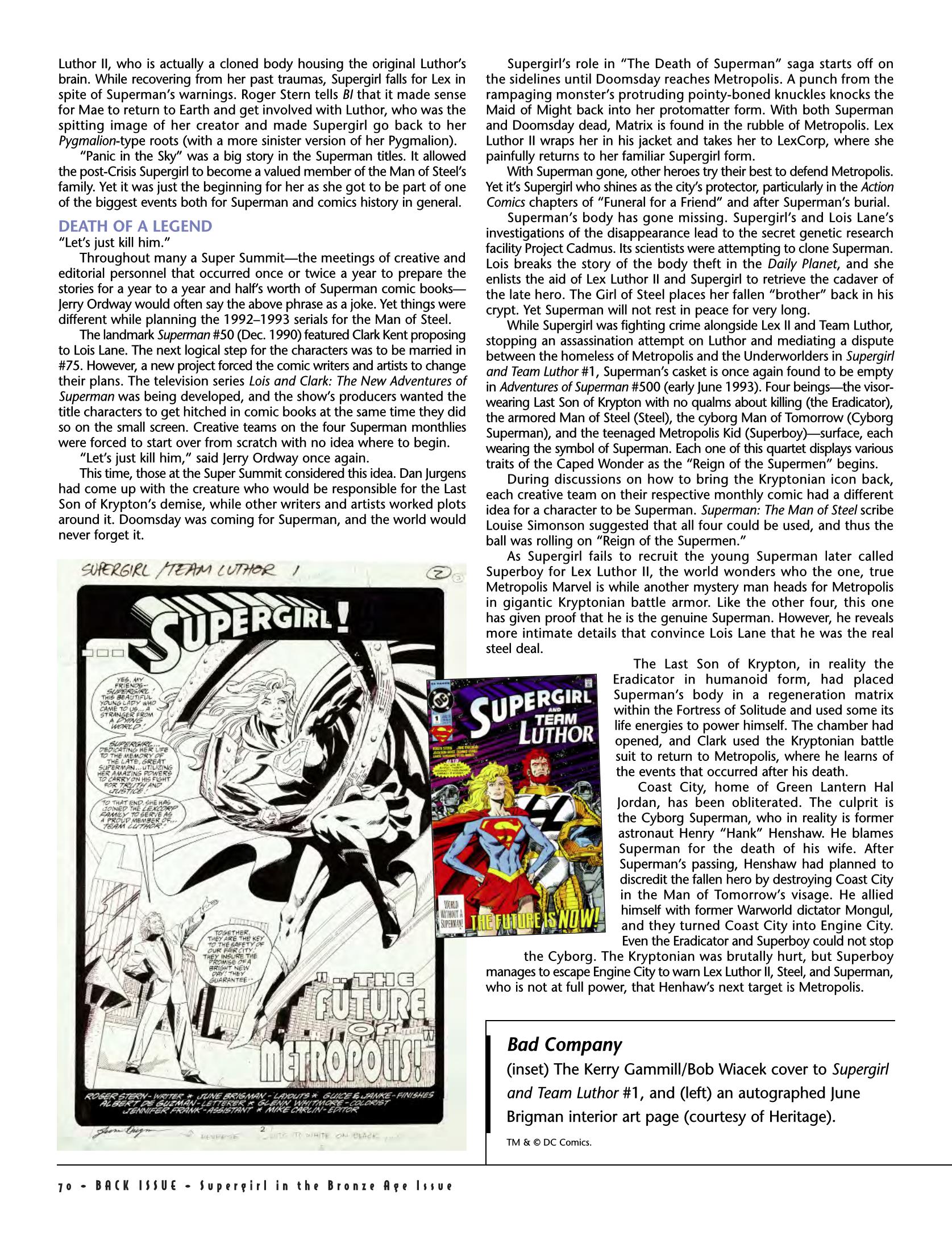 Read online Back Issue comic -  Issue #84 - 70