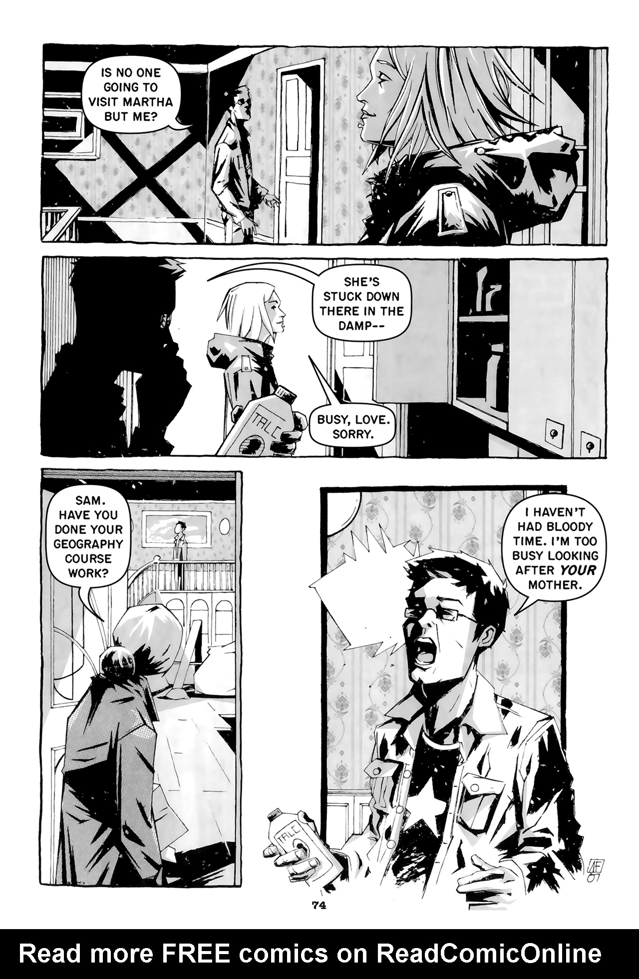 Read online A Sickness in the Family comic -  Issue # TPB - 75