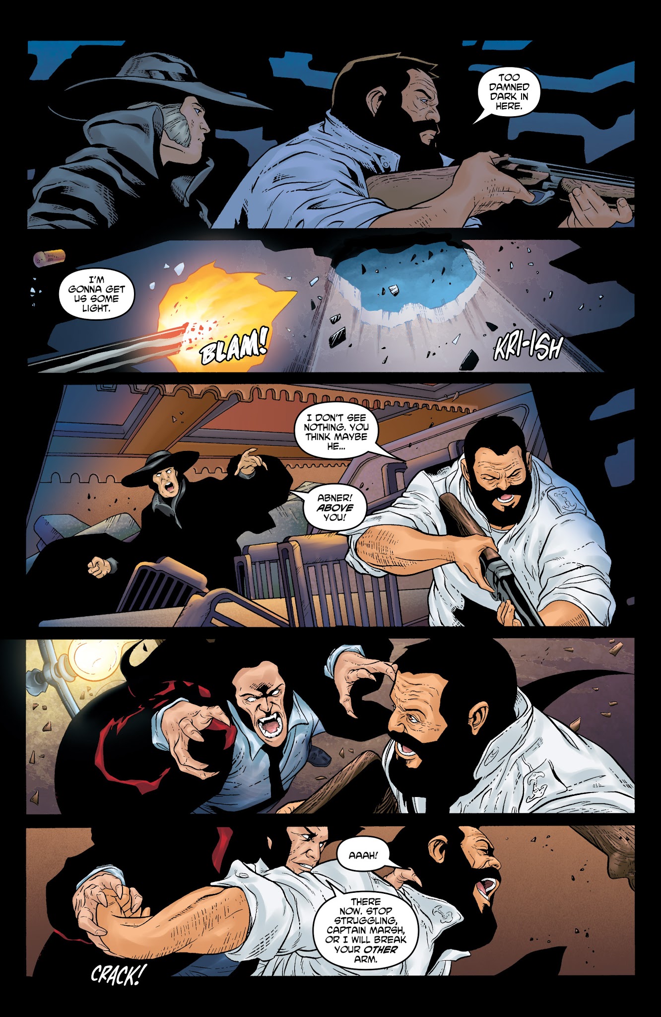 Read online George R.R. Martin's Fevre Dream comic -  Issue #10 - 16