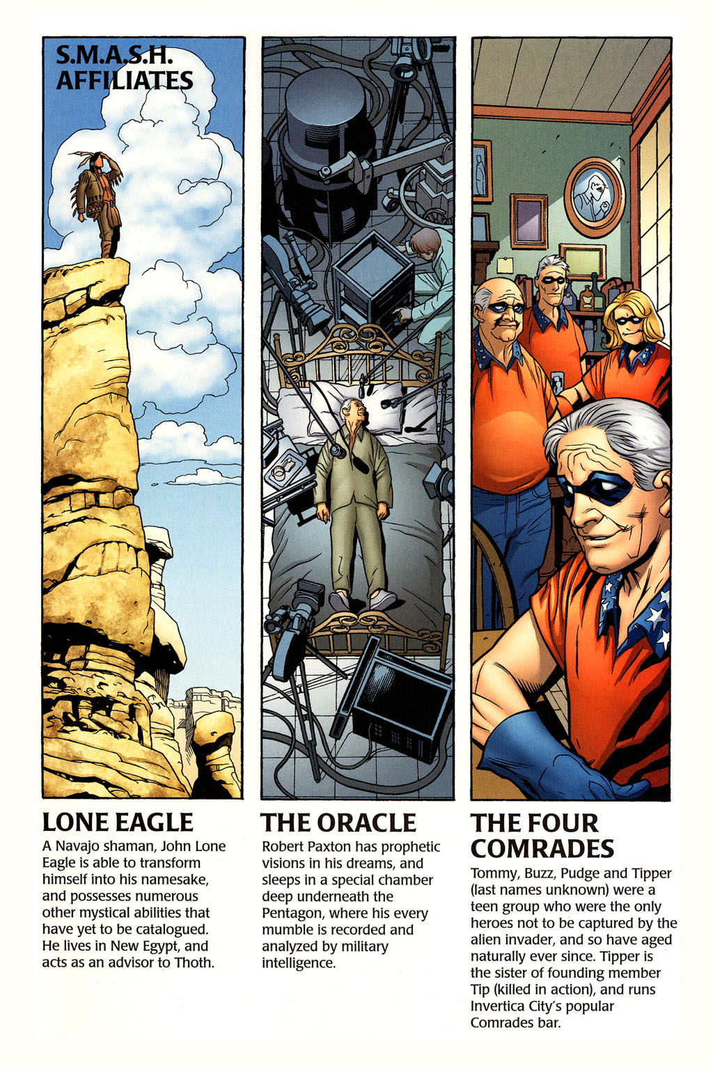 Read online ABC: A-Z, Terra Obscura and Splash Brannigan comic -  Issue # Full - 16