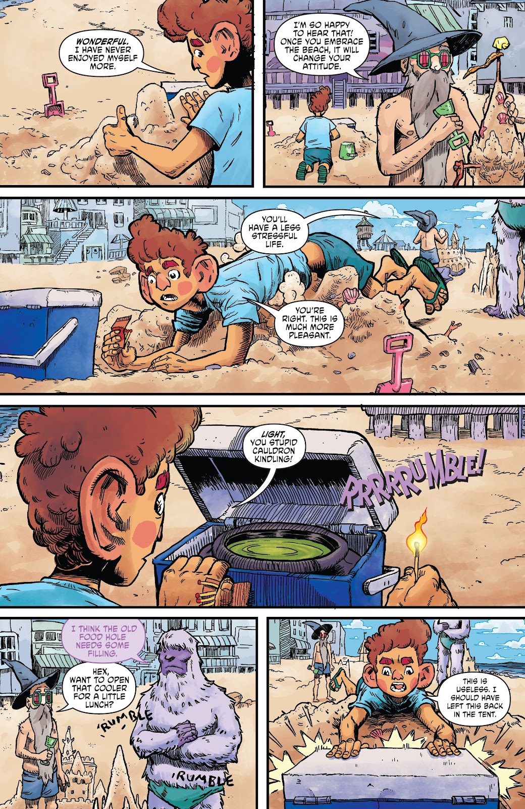 Read online Wizard Beach comic -  Issue #4 - 6