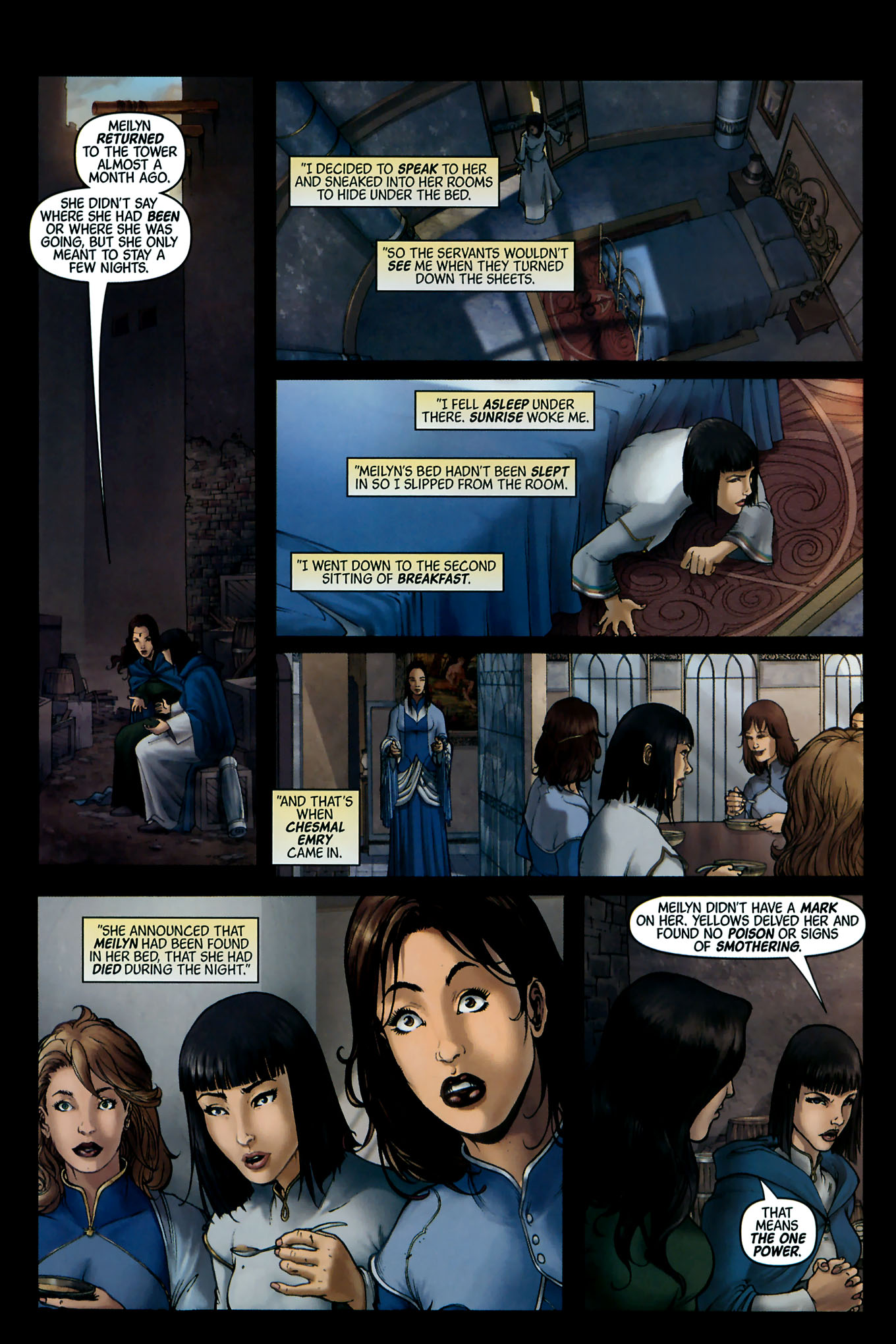 Read online Robert Jordan's The Wheel of Time: New Spring comic -  Issue #6 - 19