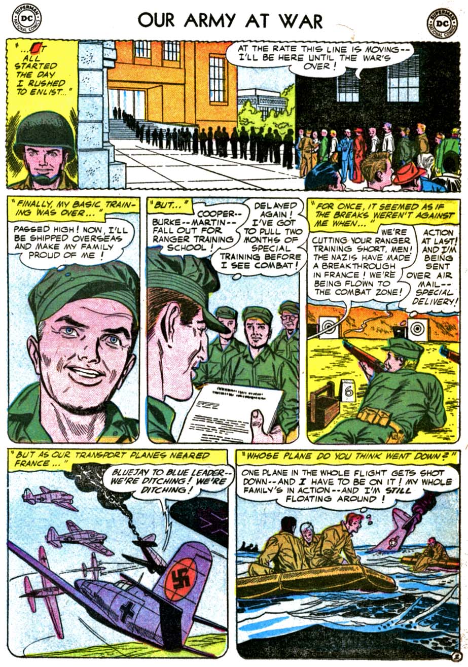 Read online Our Army at War (1952) comic -  Issue #46 - 13