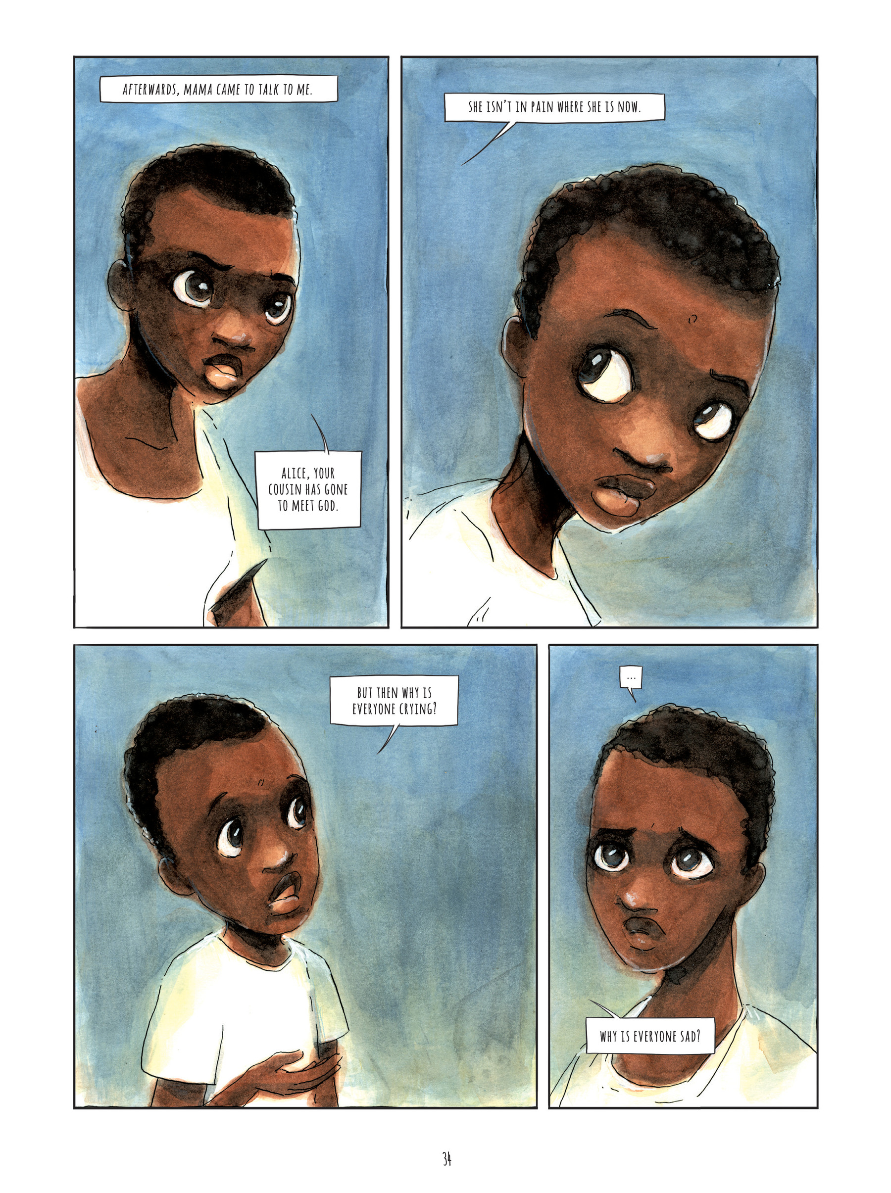 Read online Alice on the Run: One Child's Journey Through the Rwandan Civil War comic -  Issue # TPB - 33