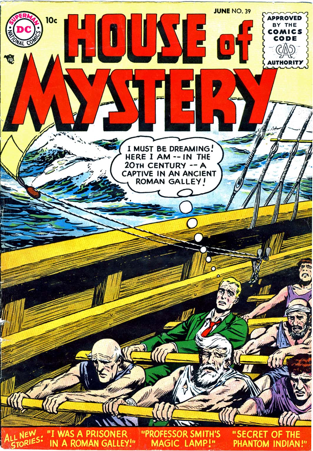 Read online House of Mystery (1951) comic -  Issue #39 - 1