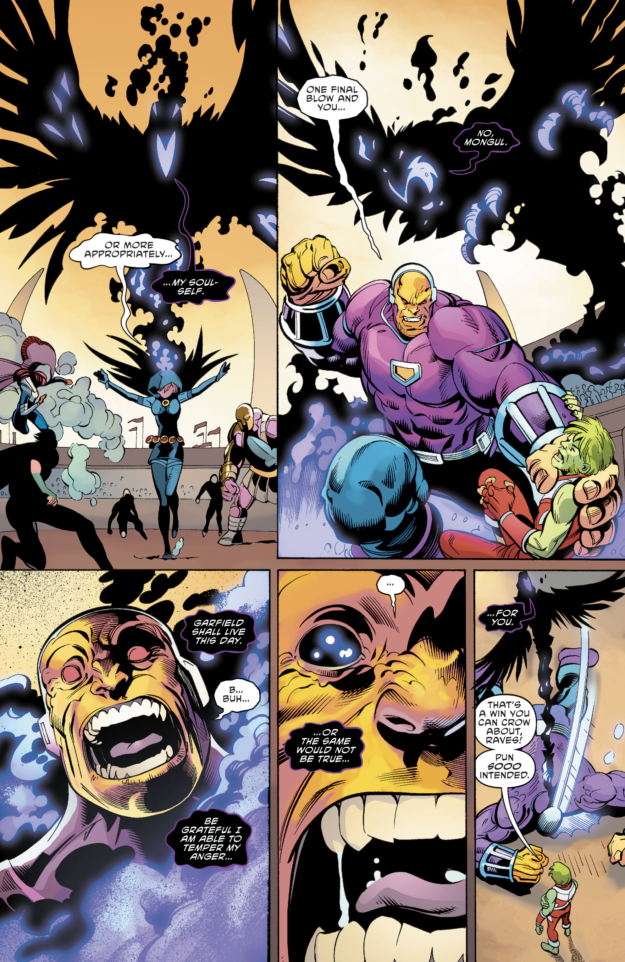 Read online Titans: Burning Rage comic -  Issue #7 - 24