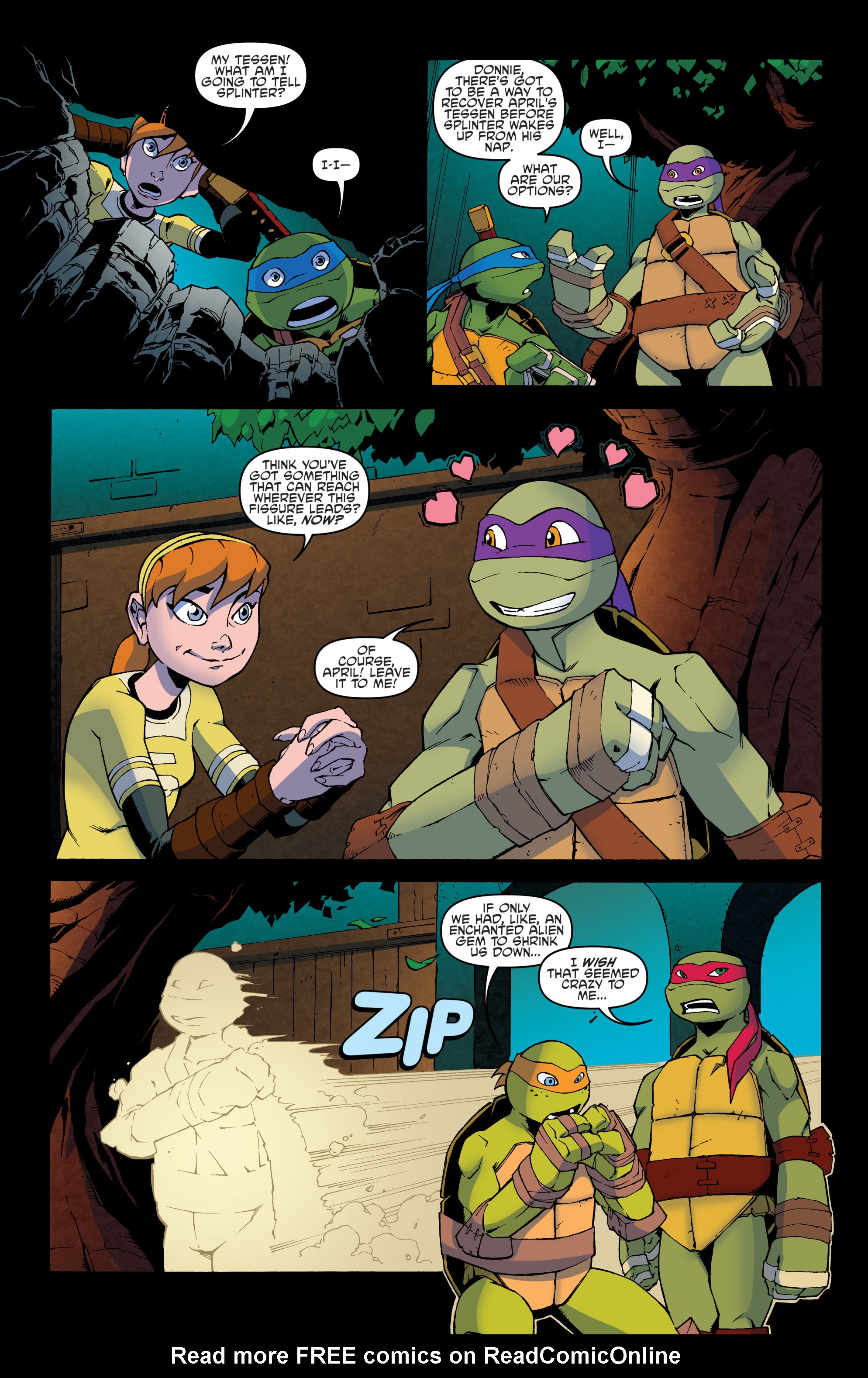 Read online Teenage Mutant Ninja Turtles Amazing Adventures comic -  Issue #9 - 16
