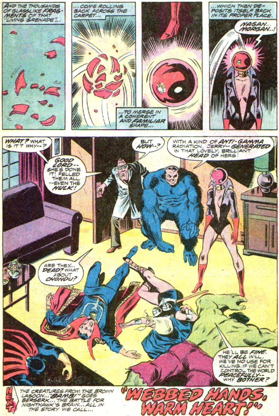 Read online The Defenders (1972) comic -  Issue #32 - 19