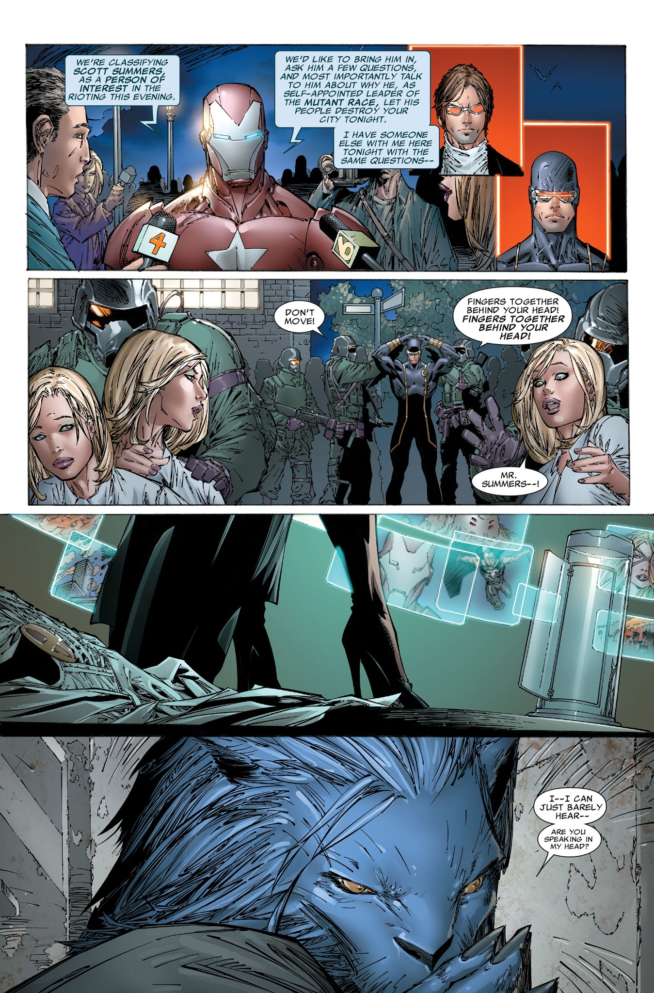 Read online Dark Avengers/Uncanny X-Men: Utopia comic -  Issue # TPB - 35
