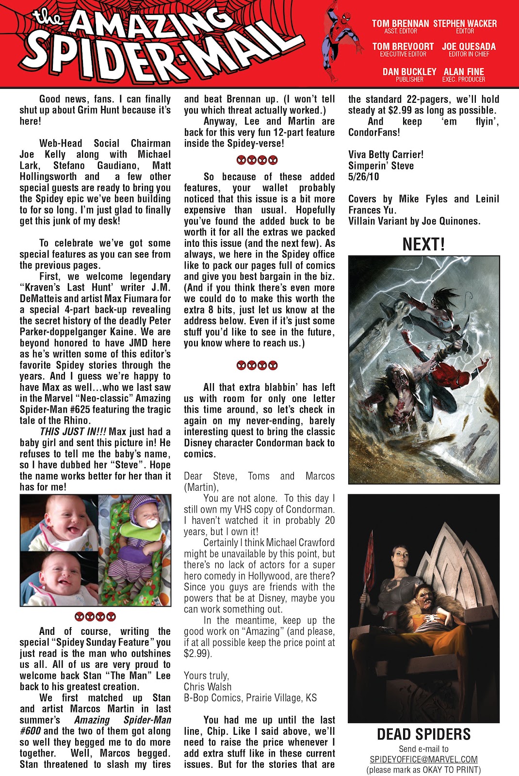 Amazing Spider-Man: Grim Hunt issue TPB (Part 1) - Page 39