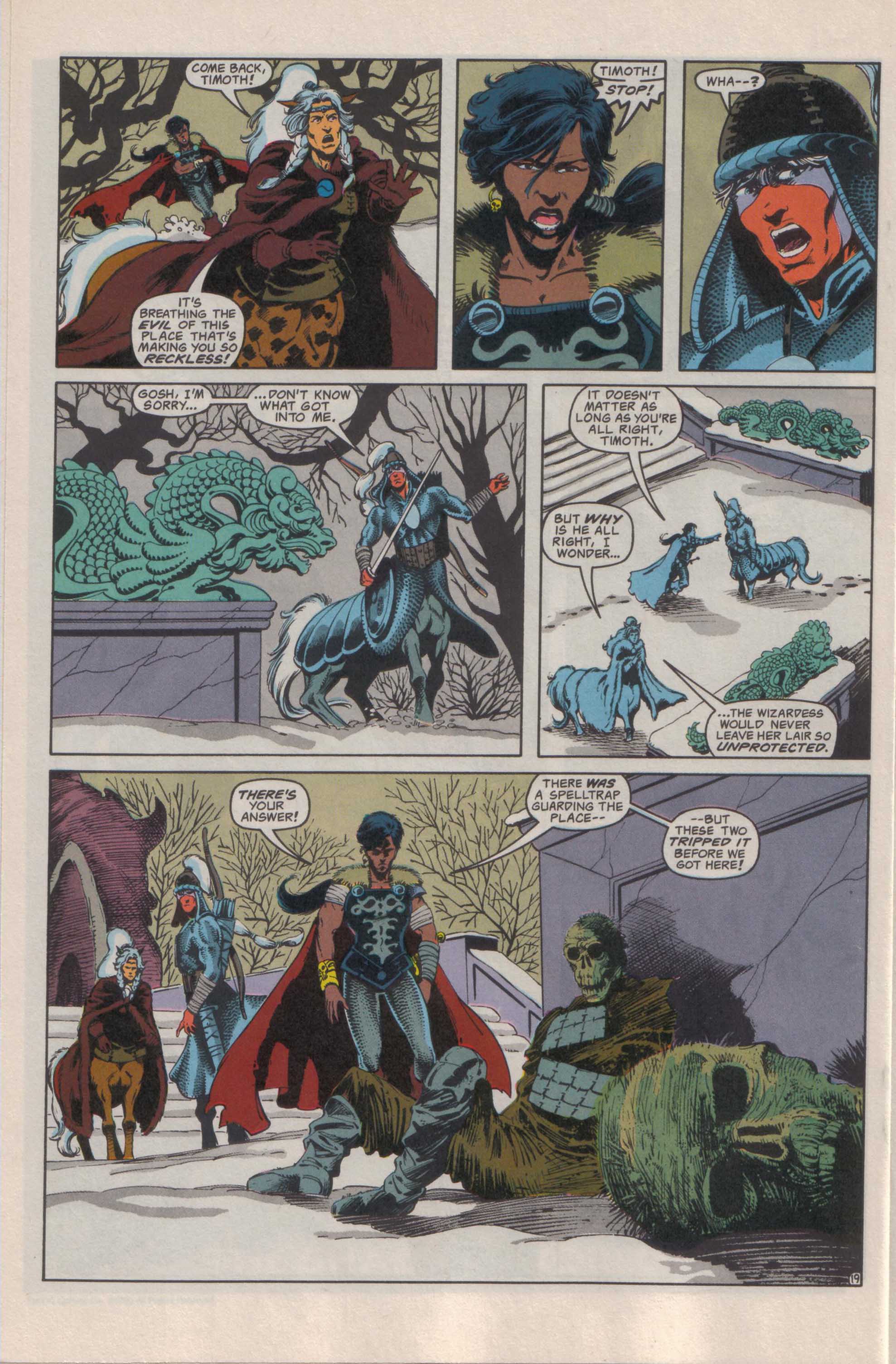 Read online Advanced Dungeons & Dragons comic -  Issue #25 - 20