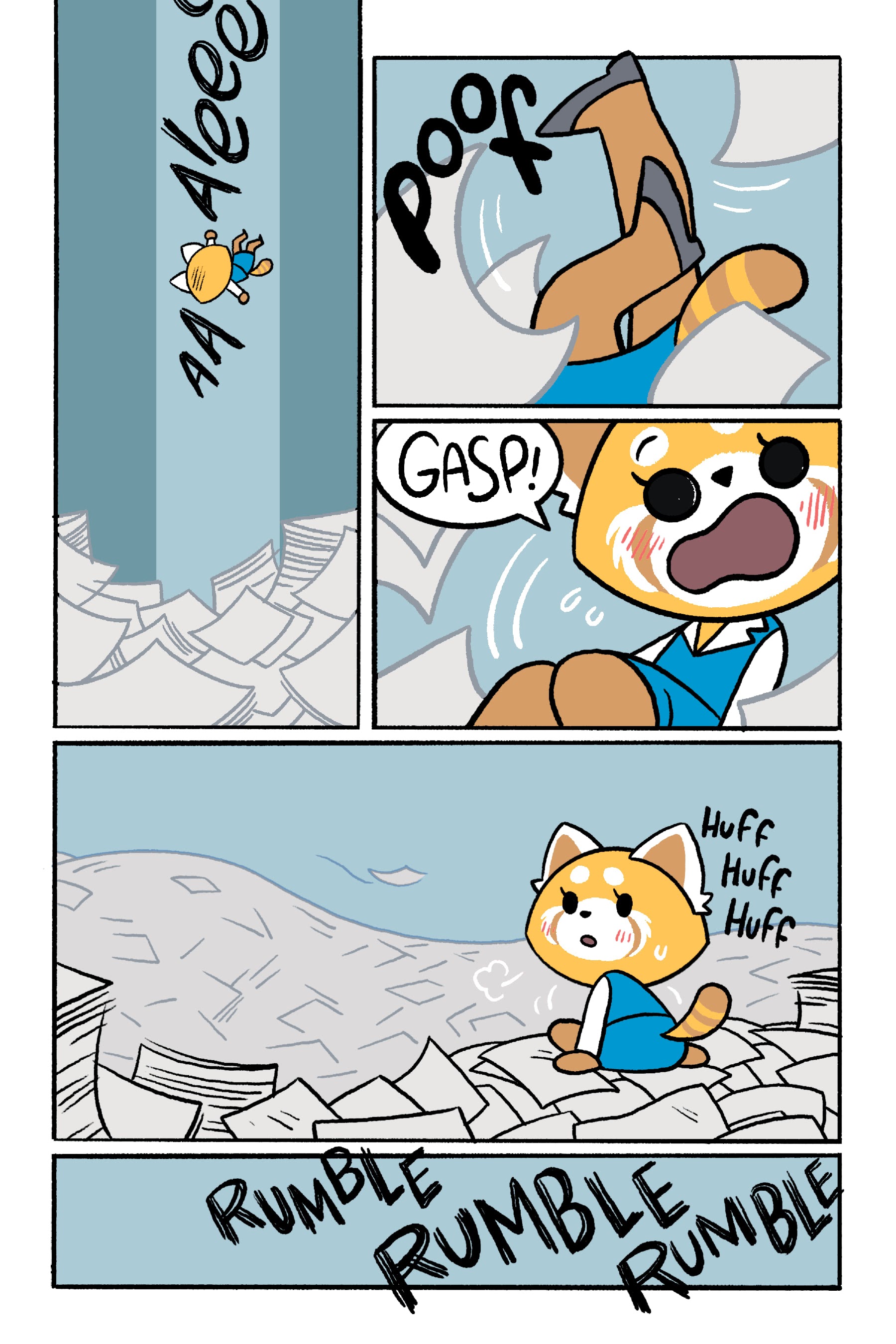 Read online Aggretsuko: Down the Rabbit Hole comic -  Issue # TPB - 14