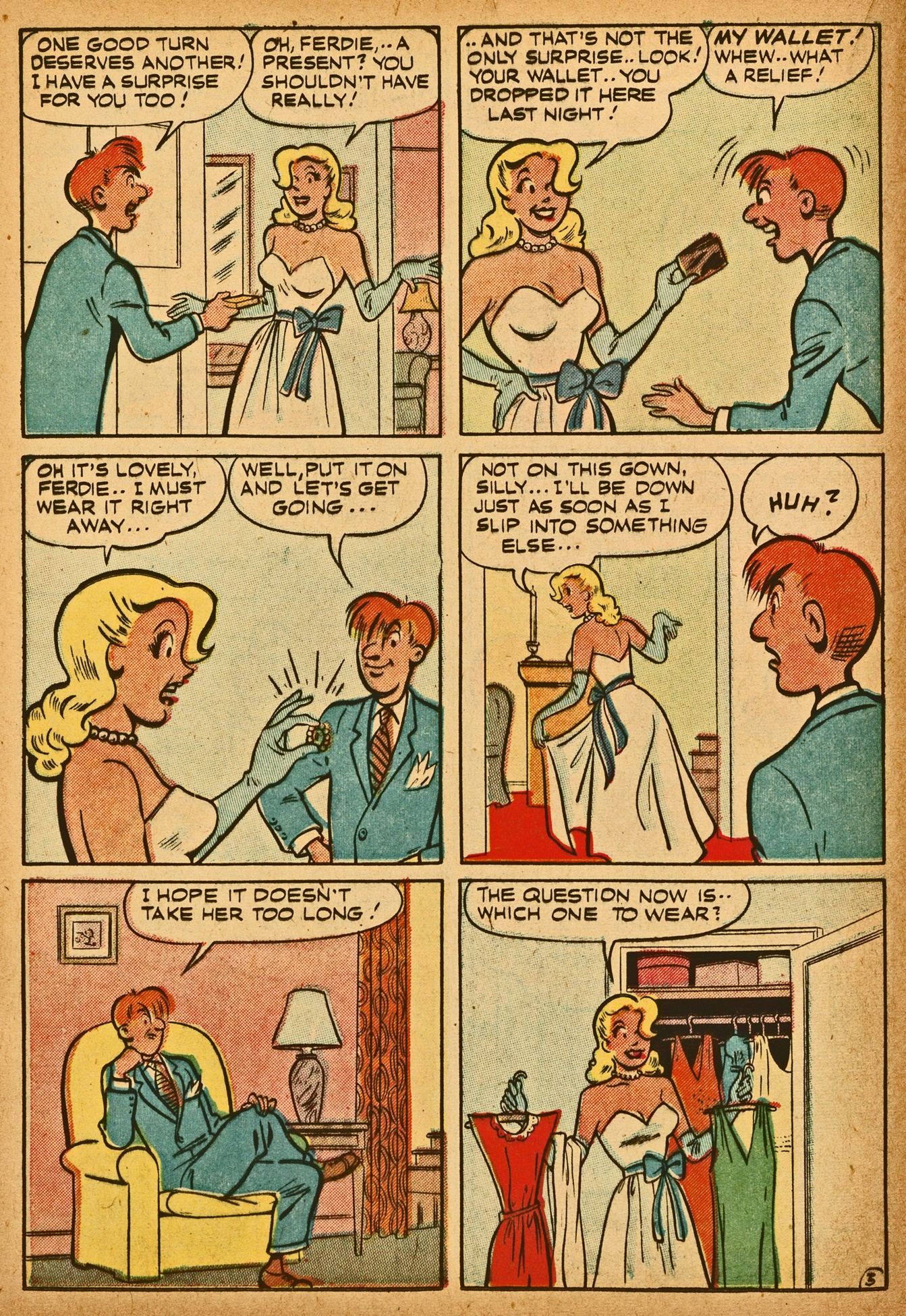 Read online Pep Comics comic -  Issue #84 - 20