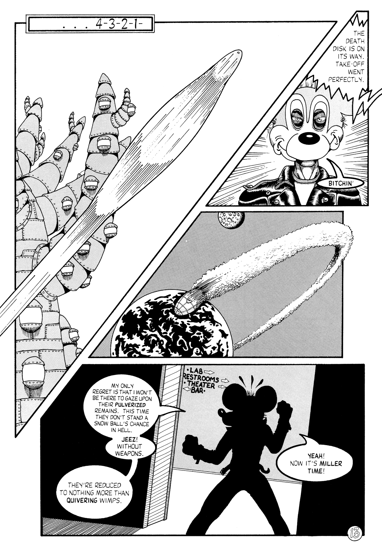 Read online Cold-Blooded Chameleon Commandos comic -  Issue #5 - 14