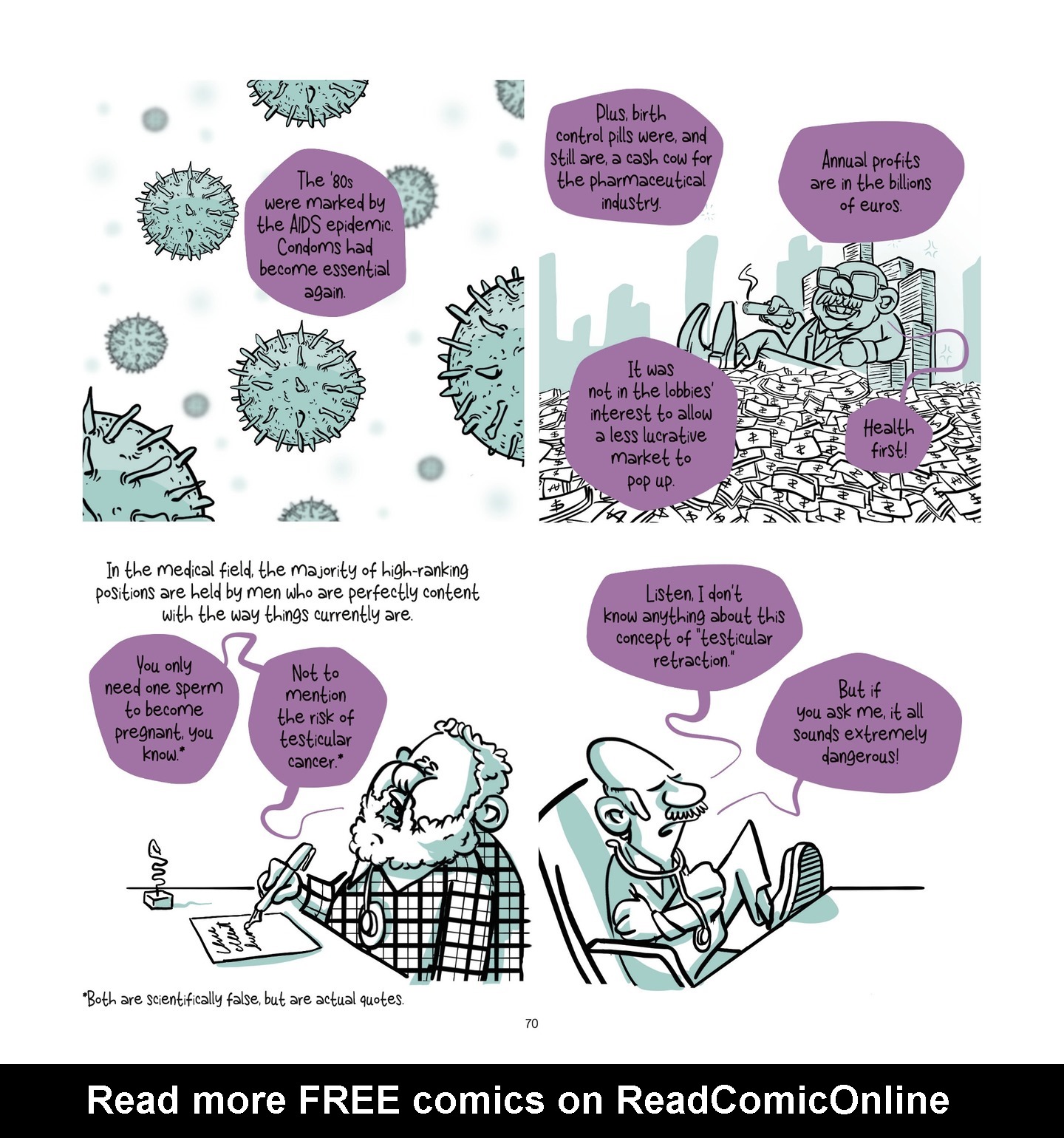 Read online Balls Up A Contraceptive Journey comic -  Issue # TPB - 69