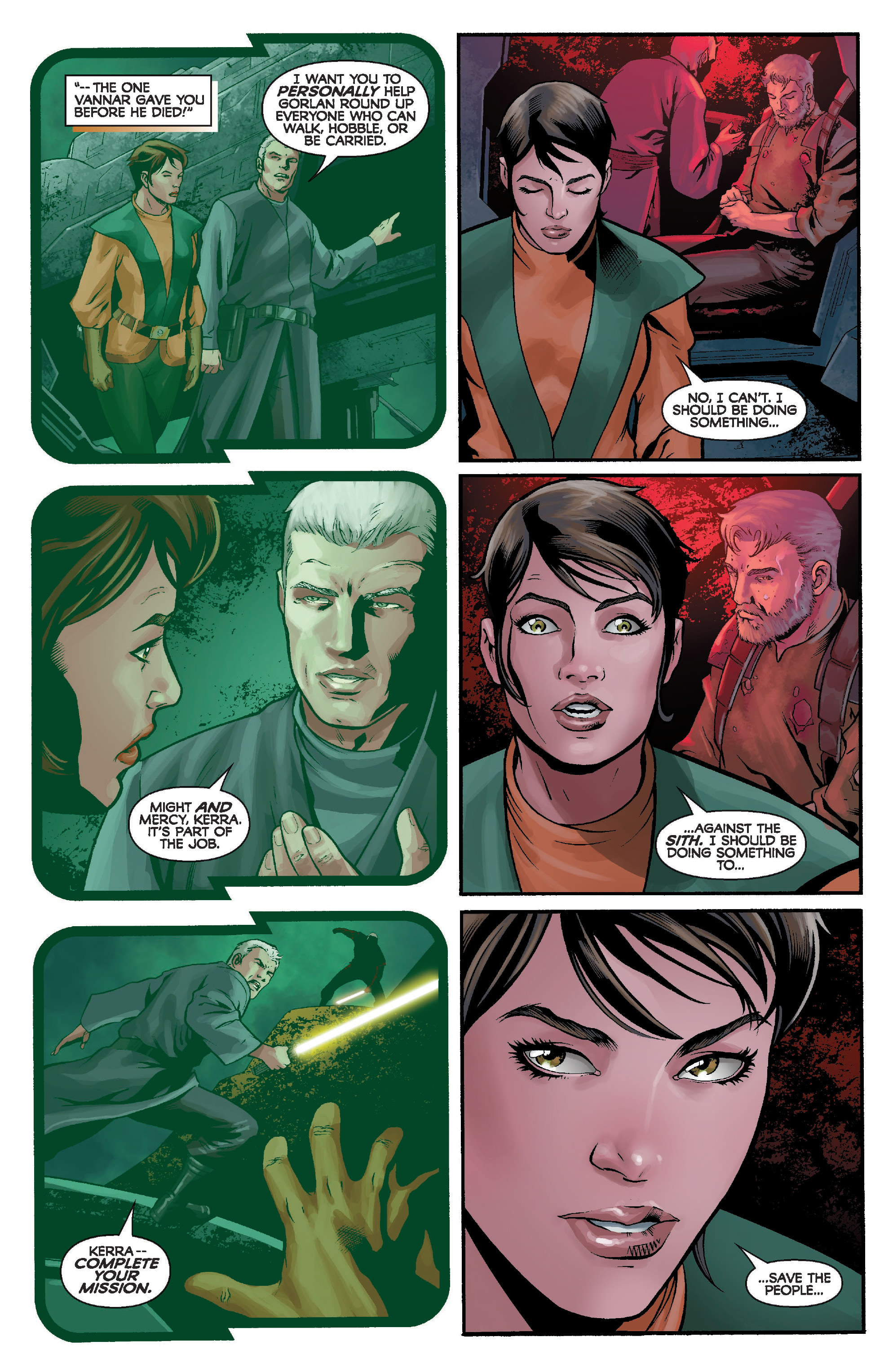 Read online Star Wars Legends: The Old Republic - Epic Collection comic -  Issue # TPB 5 (Part 1) - 90