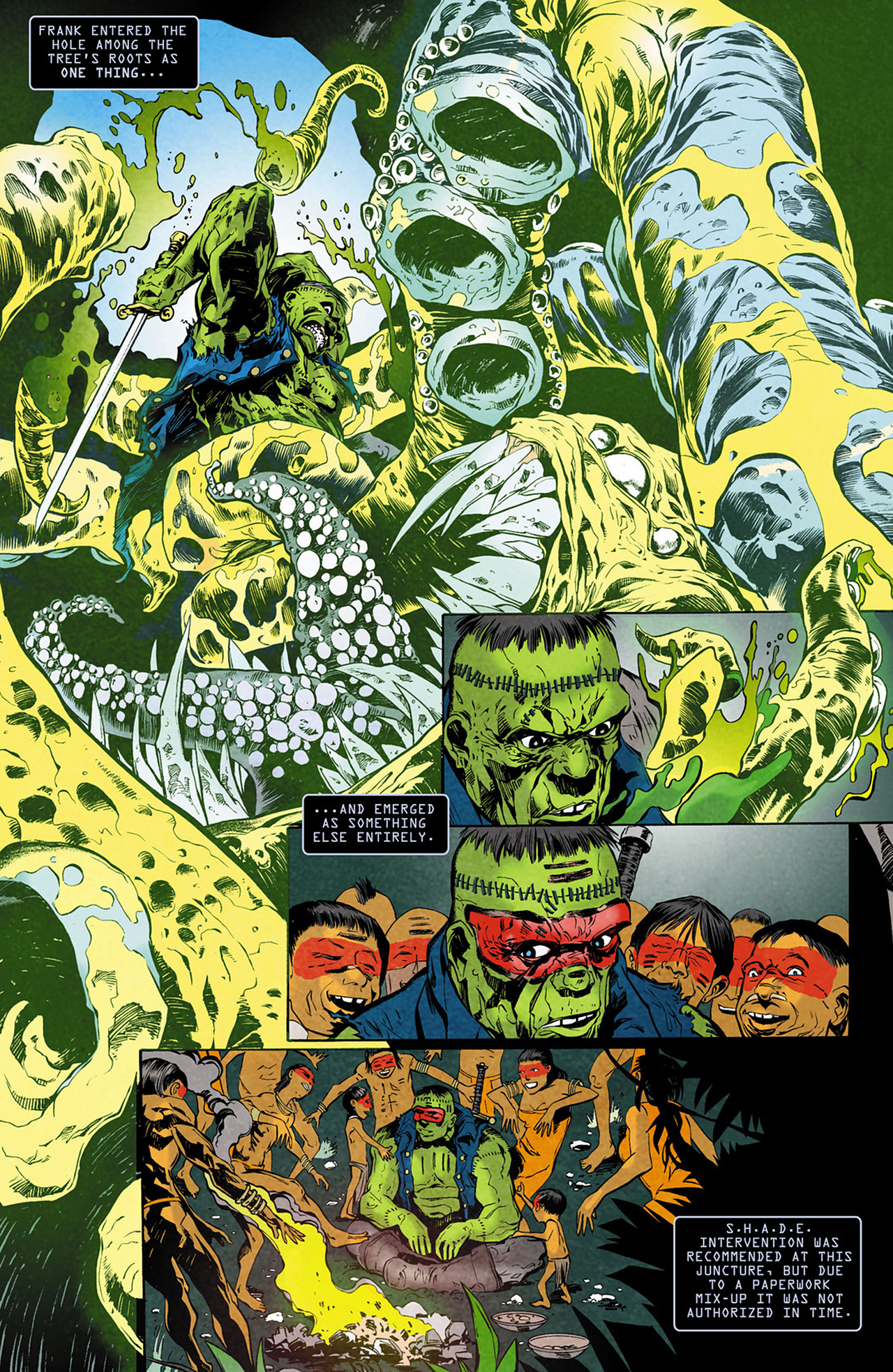 Read online Frankenstein, Agent of S.H.A.D.E. comic -  Issue #0 - 12