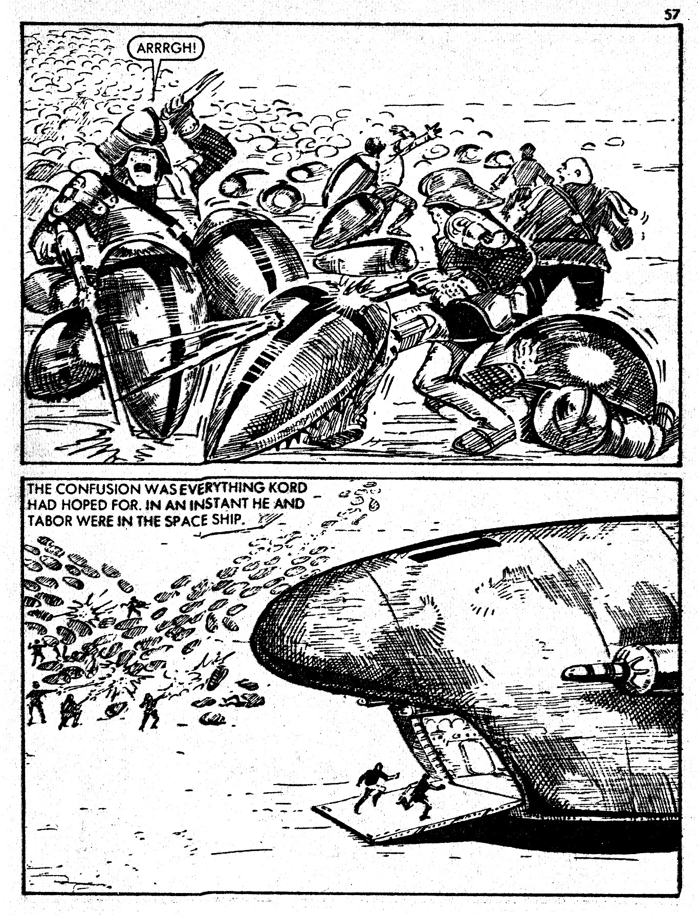 Read online Starblazer comic -  Issue #8 - 57