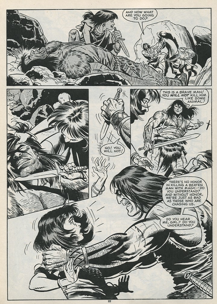 Read online The Savage Sword Of Conan comic -  Issue #188 - 24