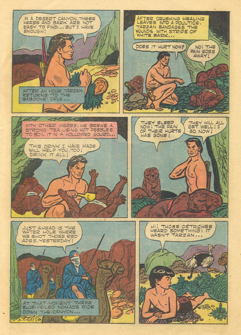 Read online Tarzan (1948) comic -  Issue #64 - 21