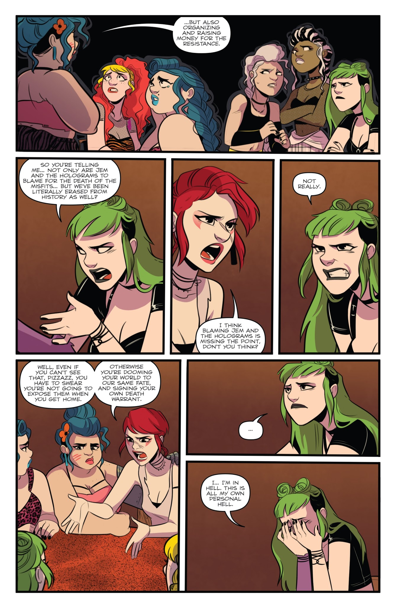 Read online Jem and the Holograms: The Misfits: Infinite comic -  Issue #2 - 19