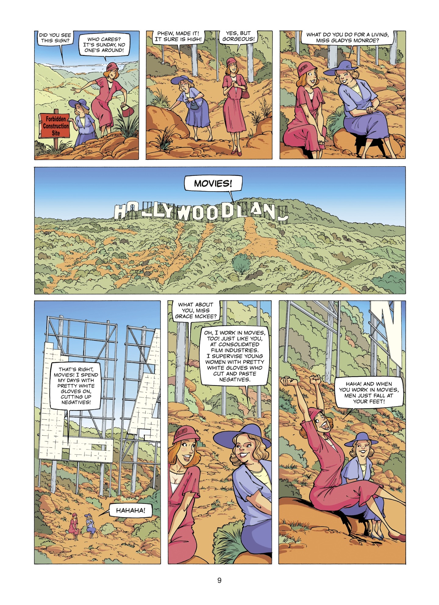 Read online The Stars of History: Marilyn Monroe comic -  Issue # TPB - 9