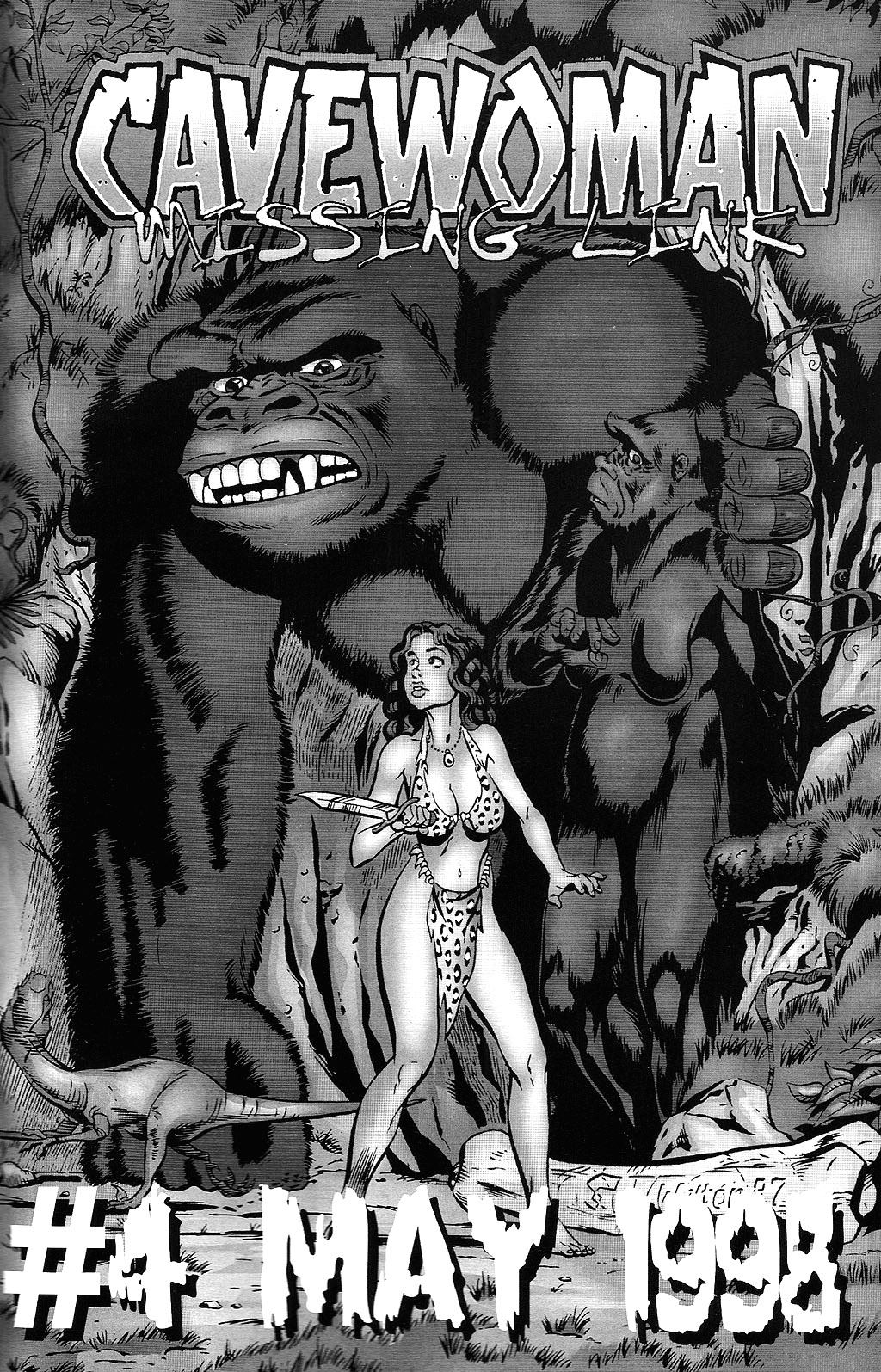 Read online Cavewoman: Missing Link comic -  Issue #3 - 34