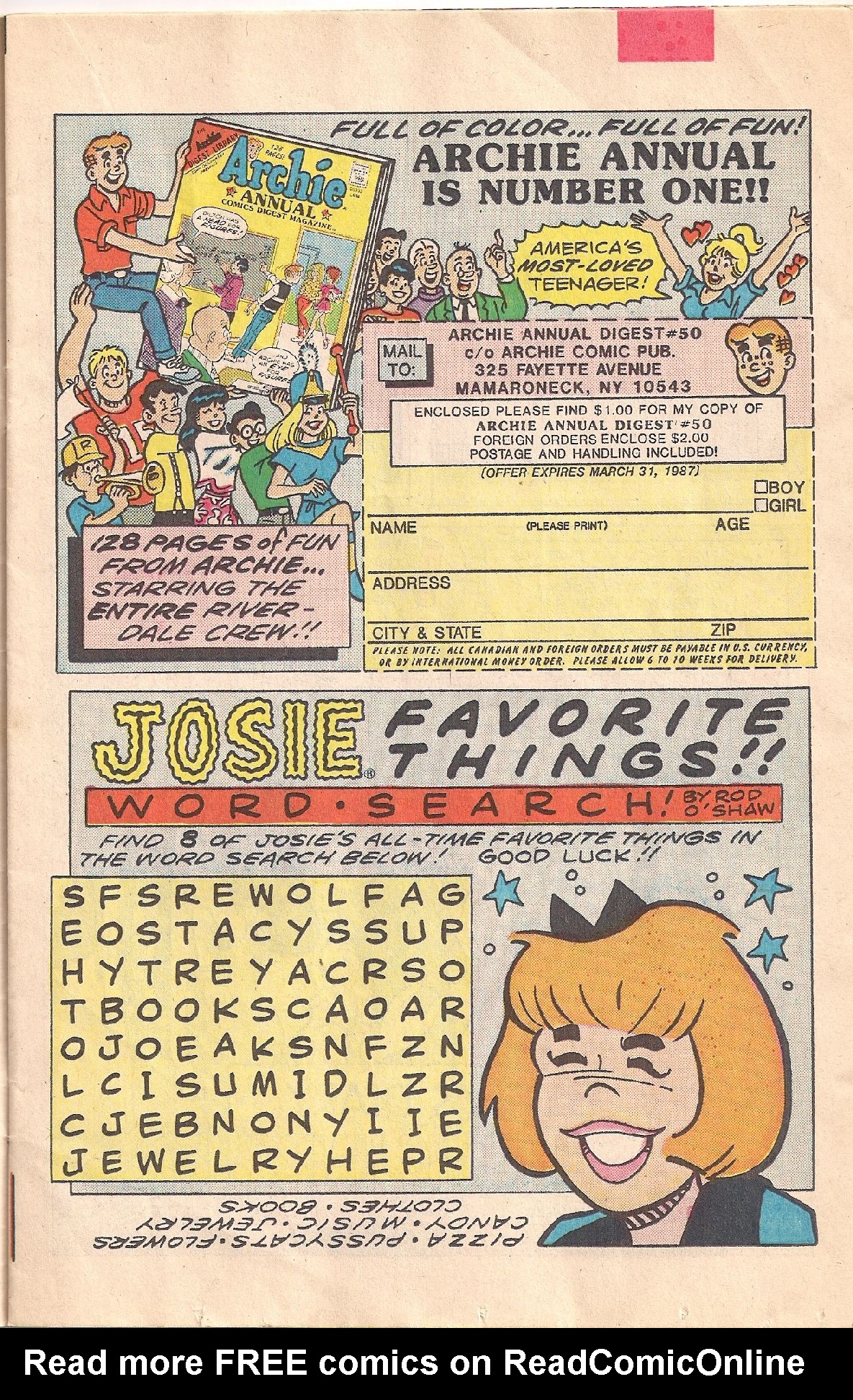 Read online Betty's Diary comic -  Issue #7 - 13
