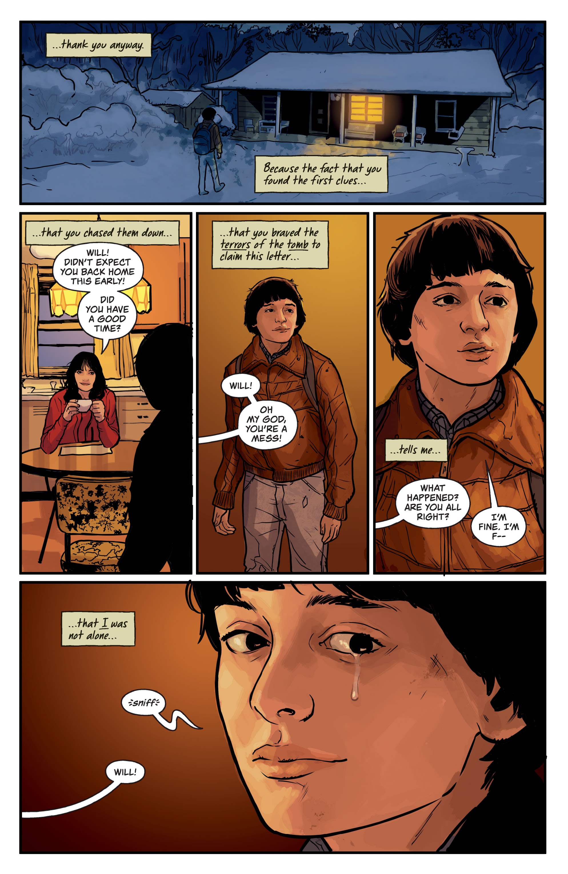 Read online Stranger Things: The Tomb of Ybwen comic -  Issue #4 - 21