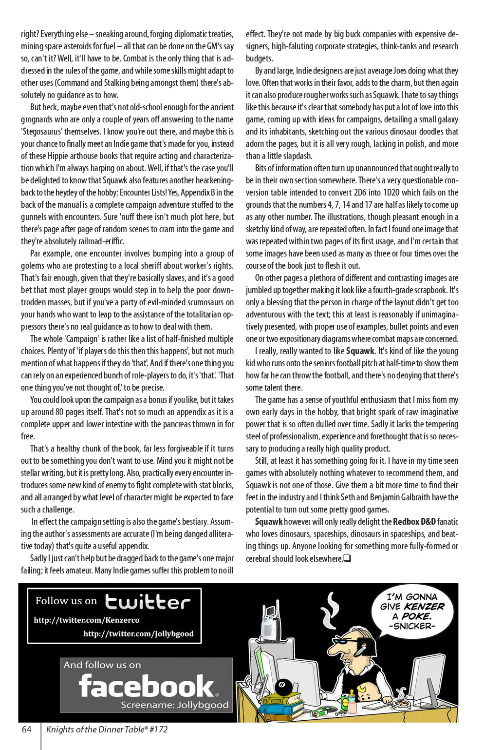 Read online Knights of the Dinner Table comic -  Issue #172 - 66