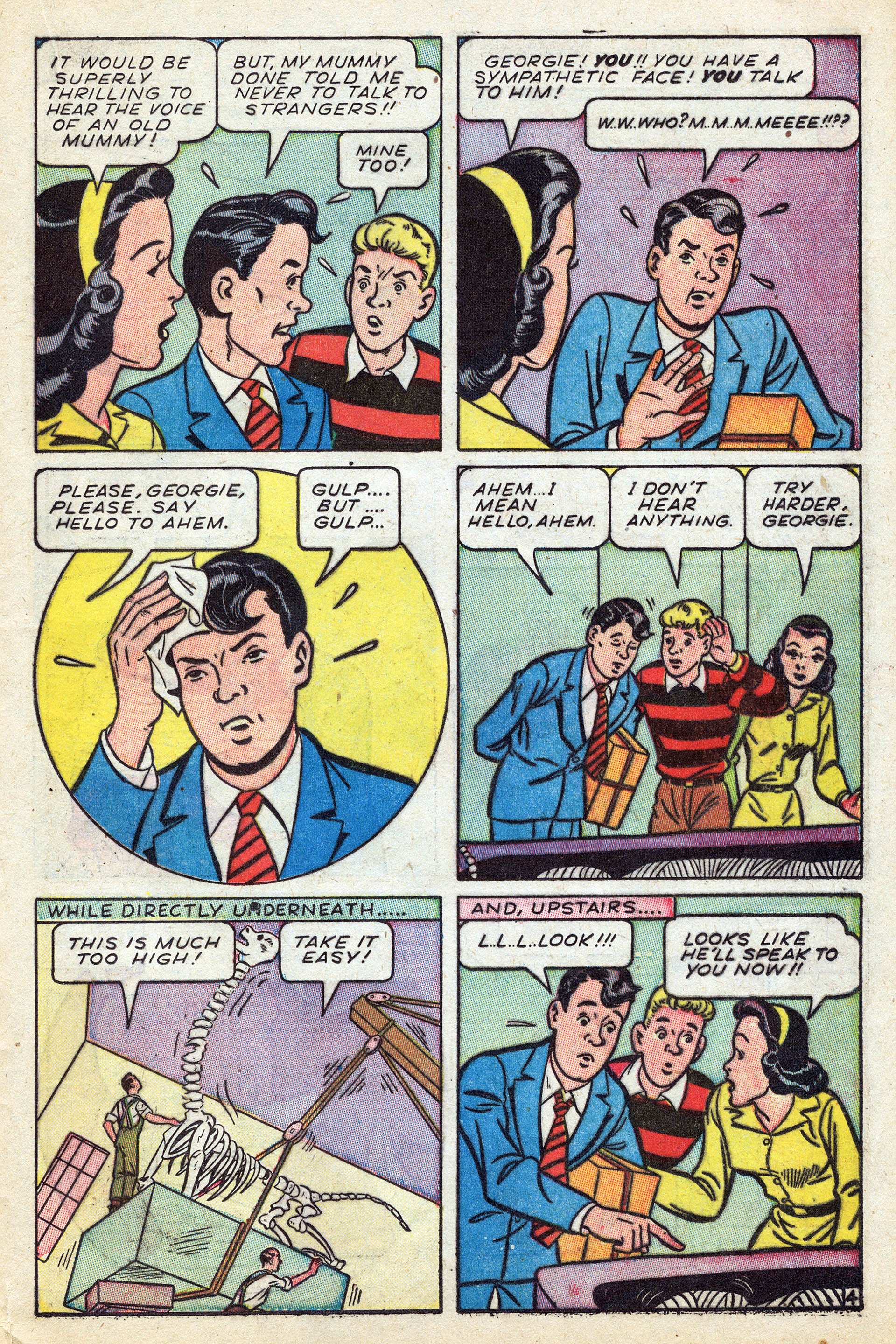 Read online Georgie Comics (1945) comic -  Issue #7 - 35