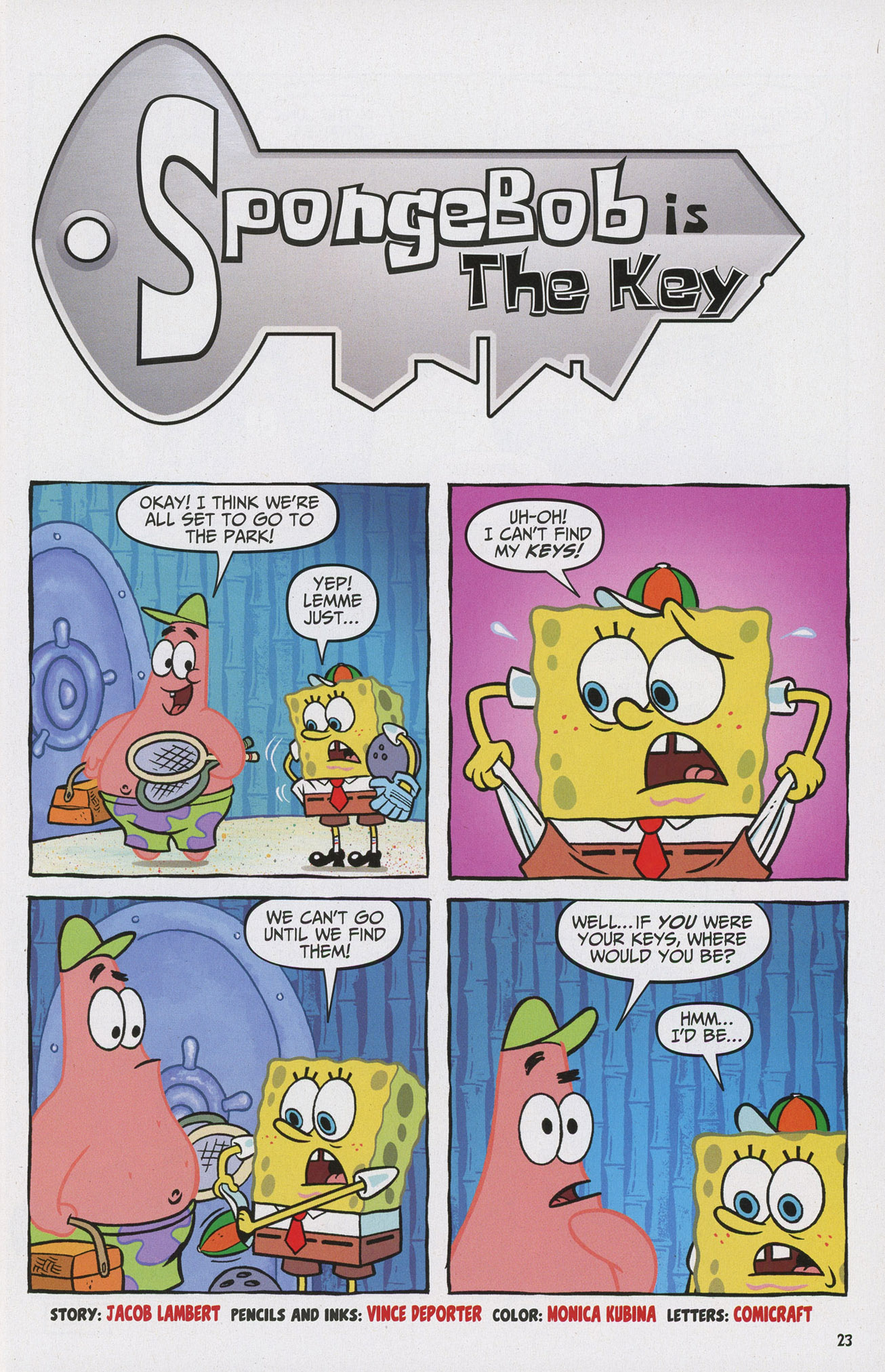 Read online SpongeBob Comics comic -  Issue #10 - 24