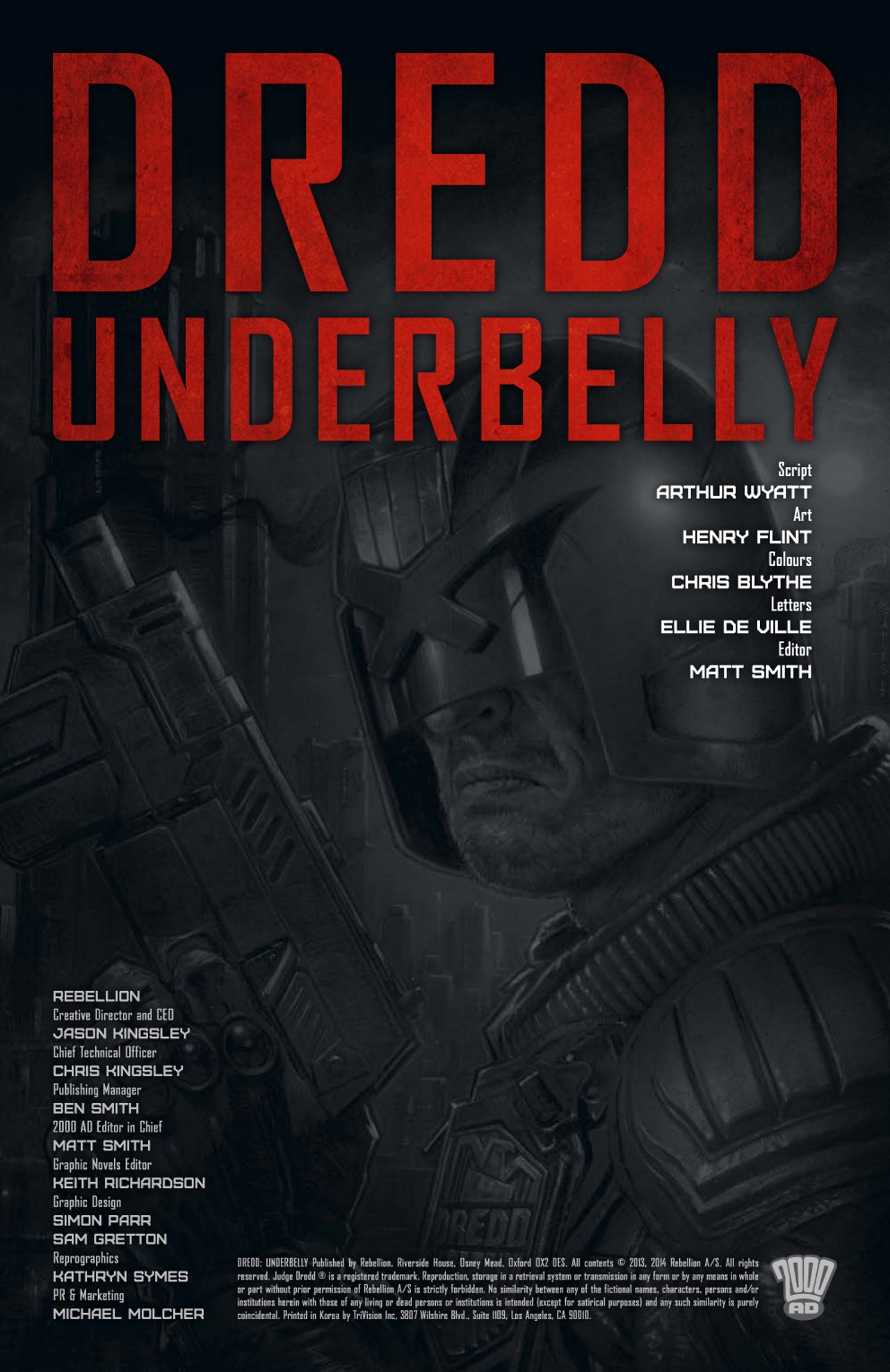 Read online Dredd: Underbelly comic -  Issue # Full - 2