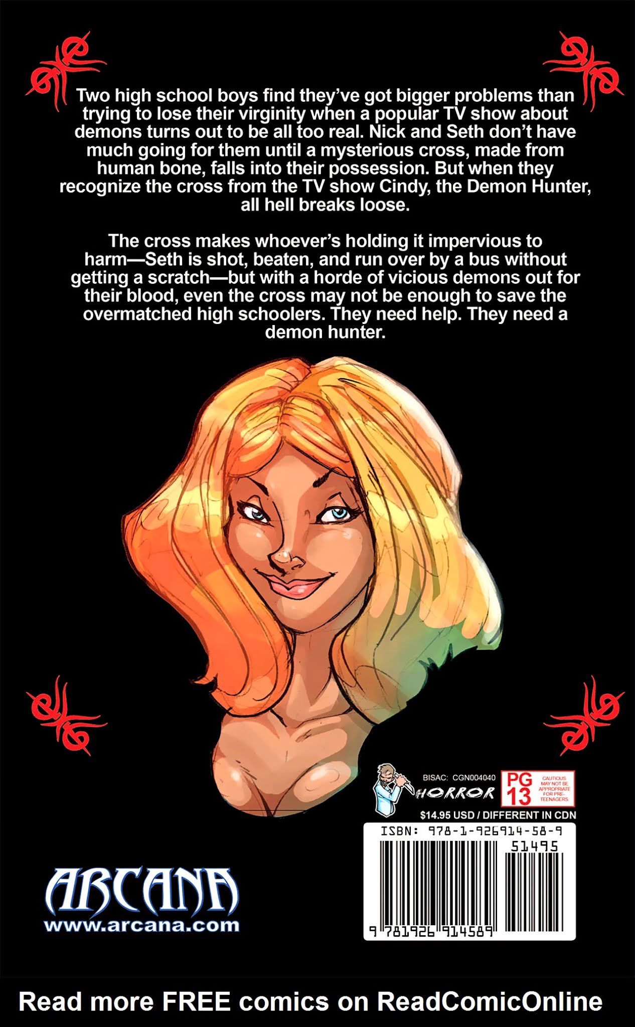 Read online Cindy the Demon Hunter comic -  Issue # TPB - 98