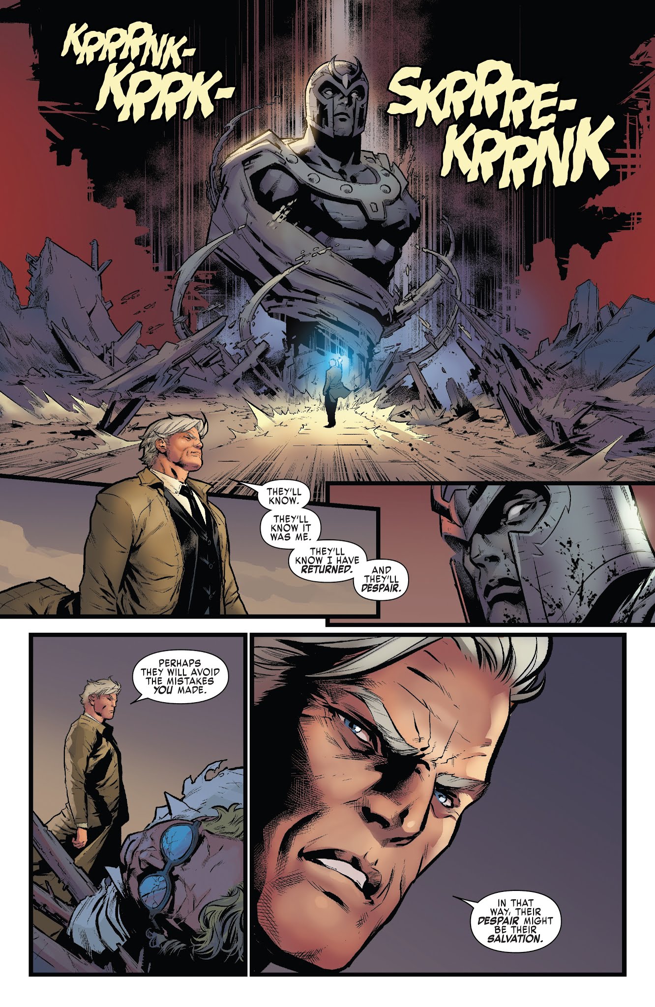 Read online X-Men: Blue comic -  Issue #34 - 17