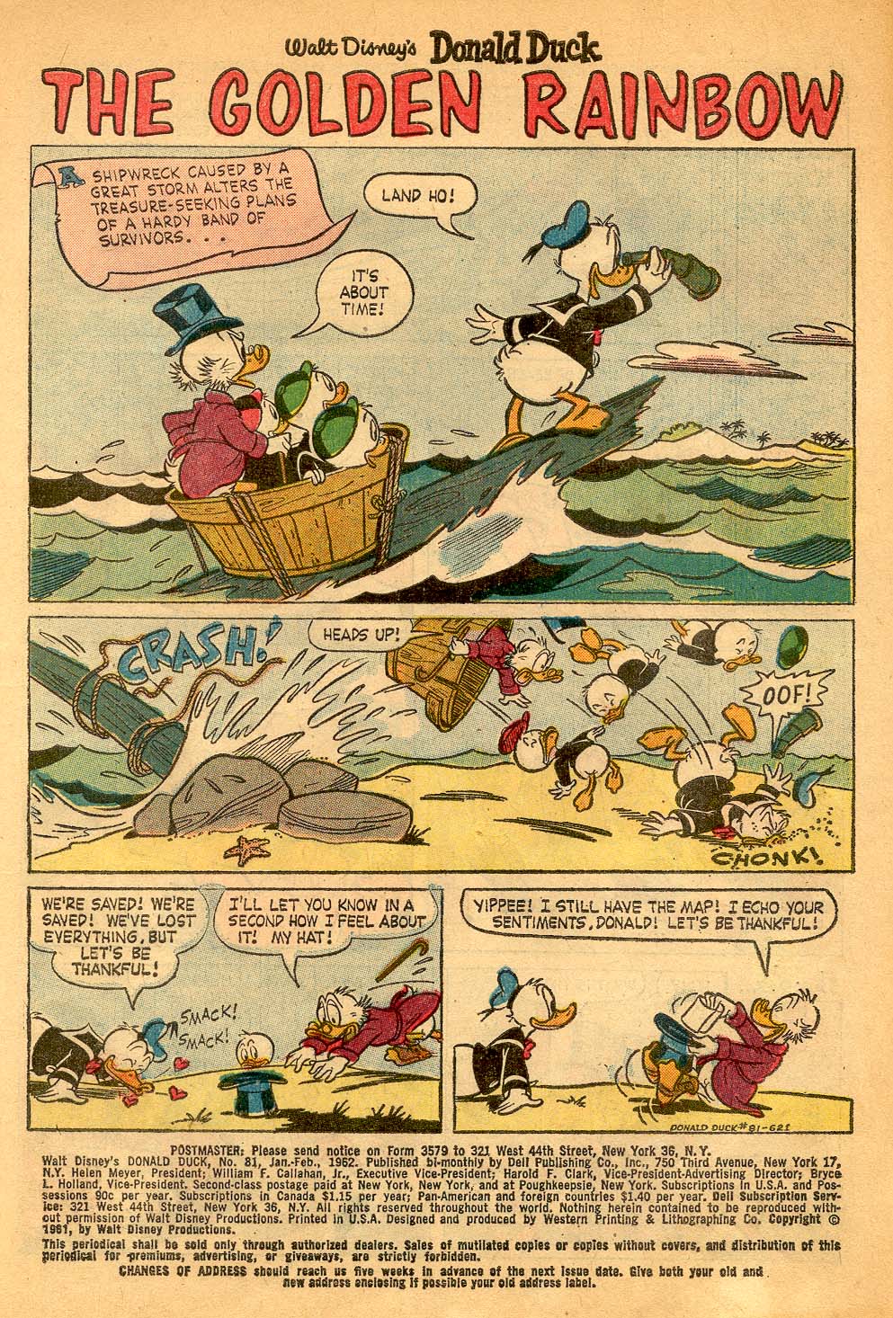 Read online Walt Disney's Donald Duck (1952) comic -  Issue #81 - 3