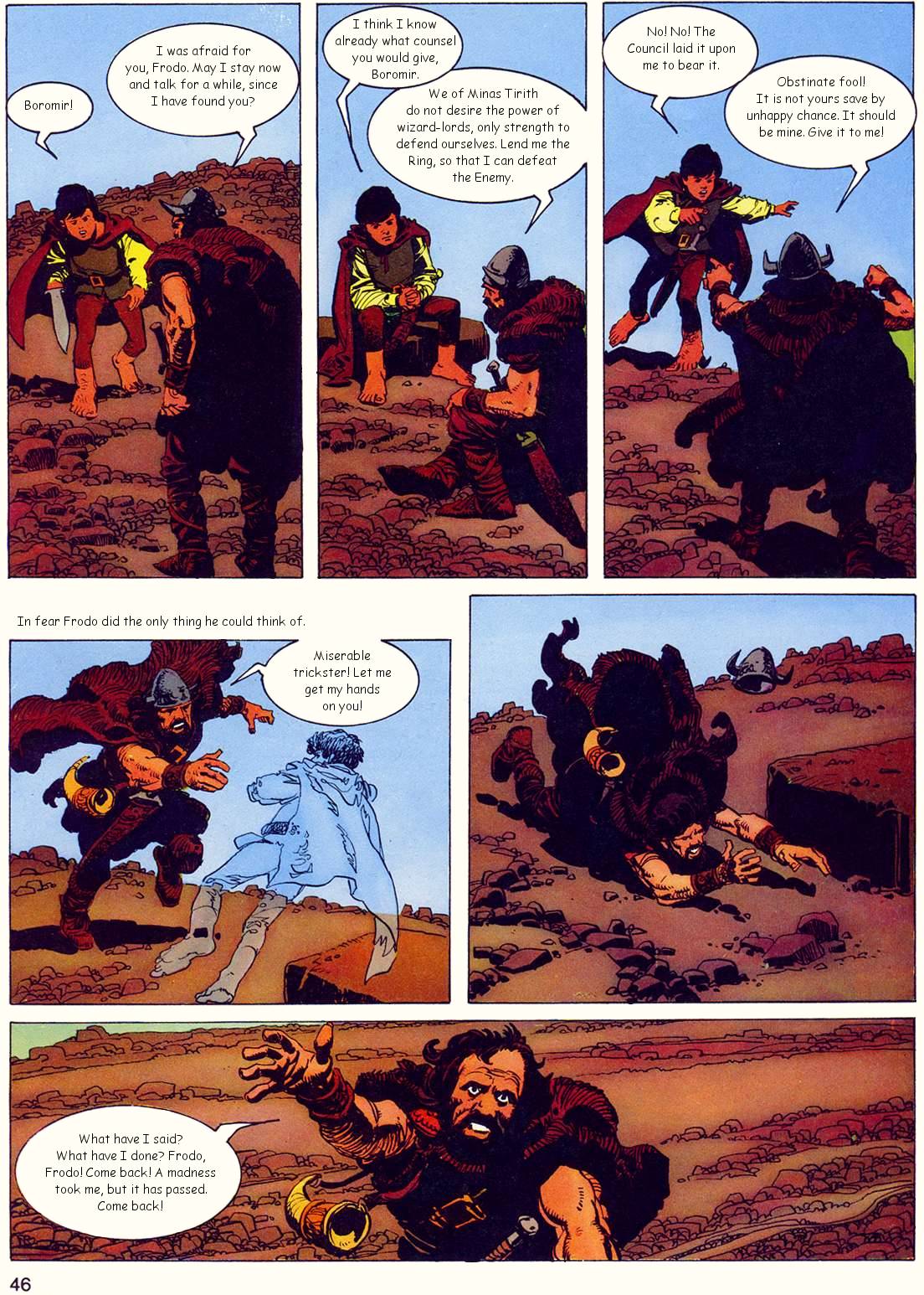 Read online El Señor de los Anillos comic -  Issue #2 - 42