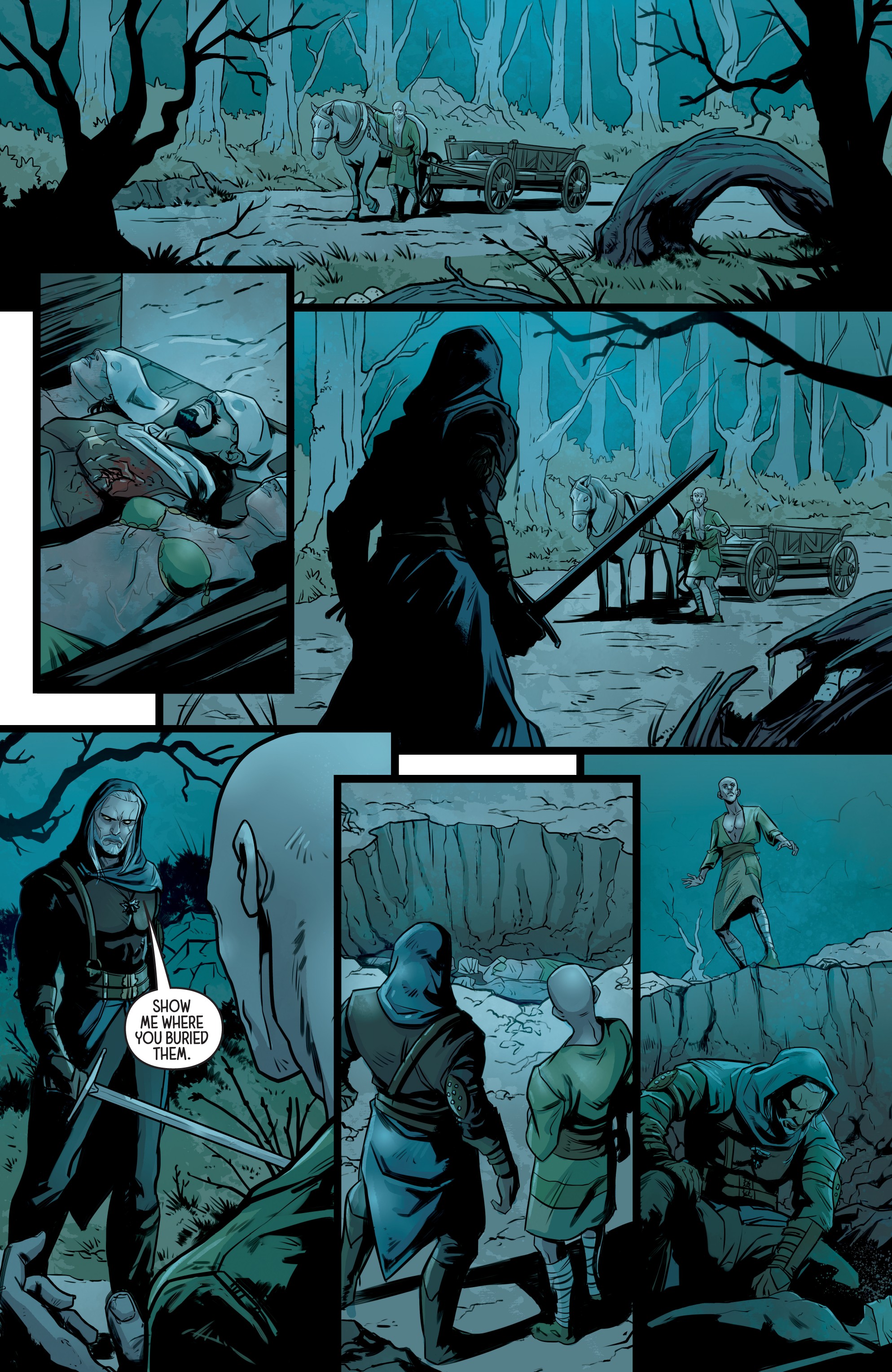 Read online The Witcher: Of Flesh and Flame comic -  Issue #4 - 12
