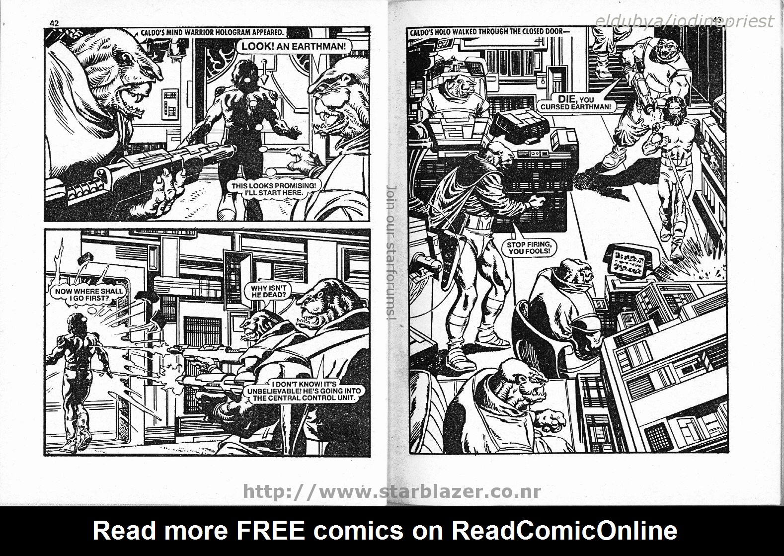 Read online Starblazer comic -  Issue #187 - 23