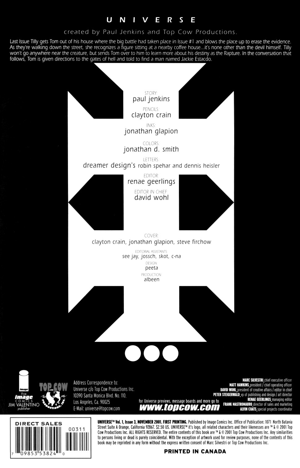 Read online Universe comic -  Issue #3 - 2