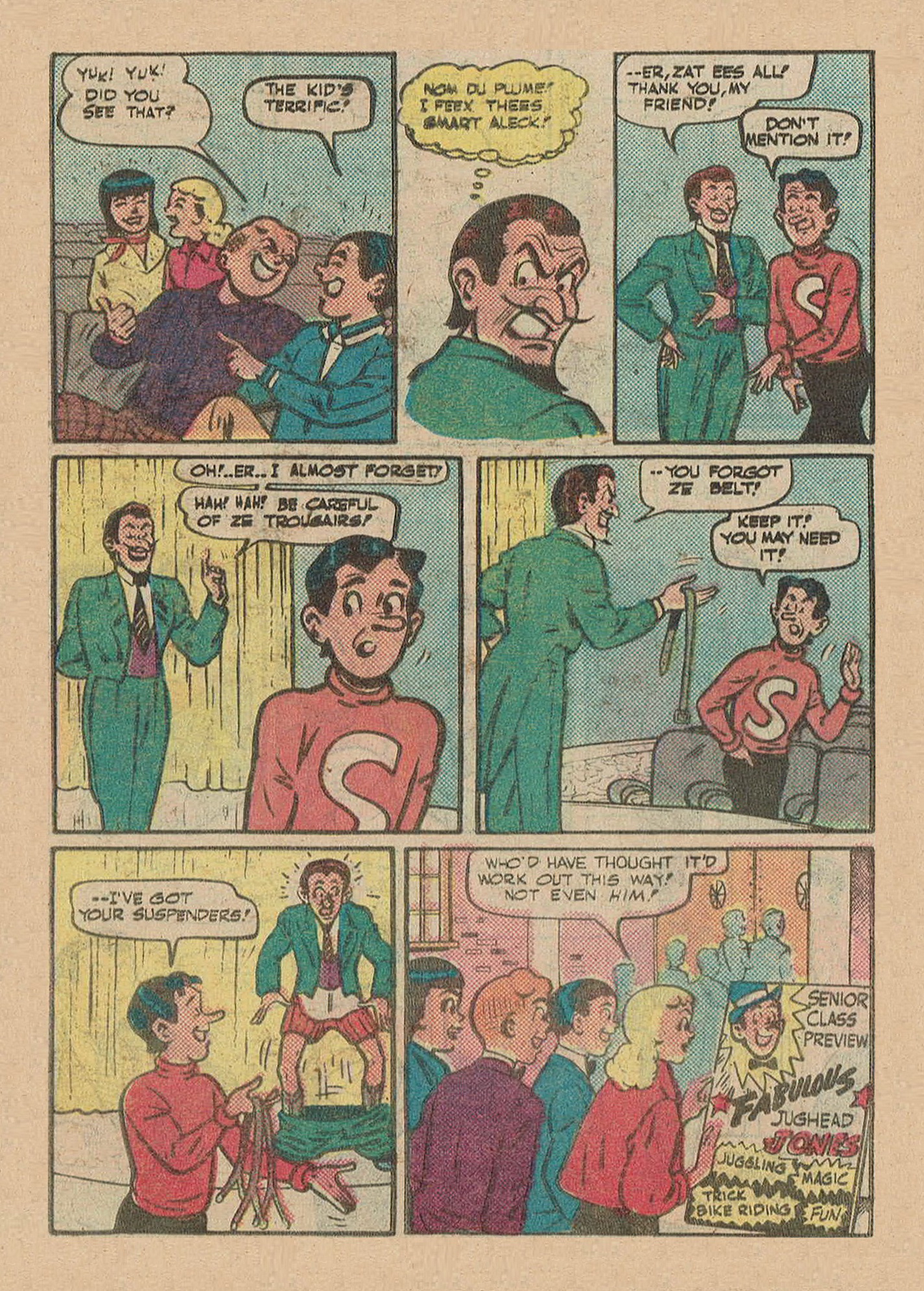 Read online Jughead Jones Comics Digest comic -  Issue #24 - 29